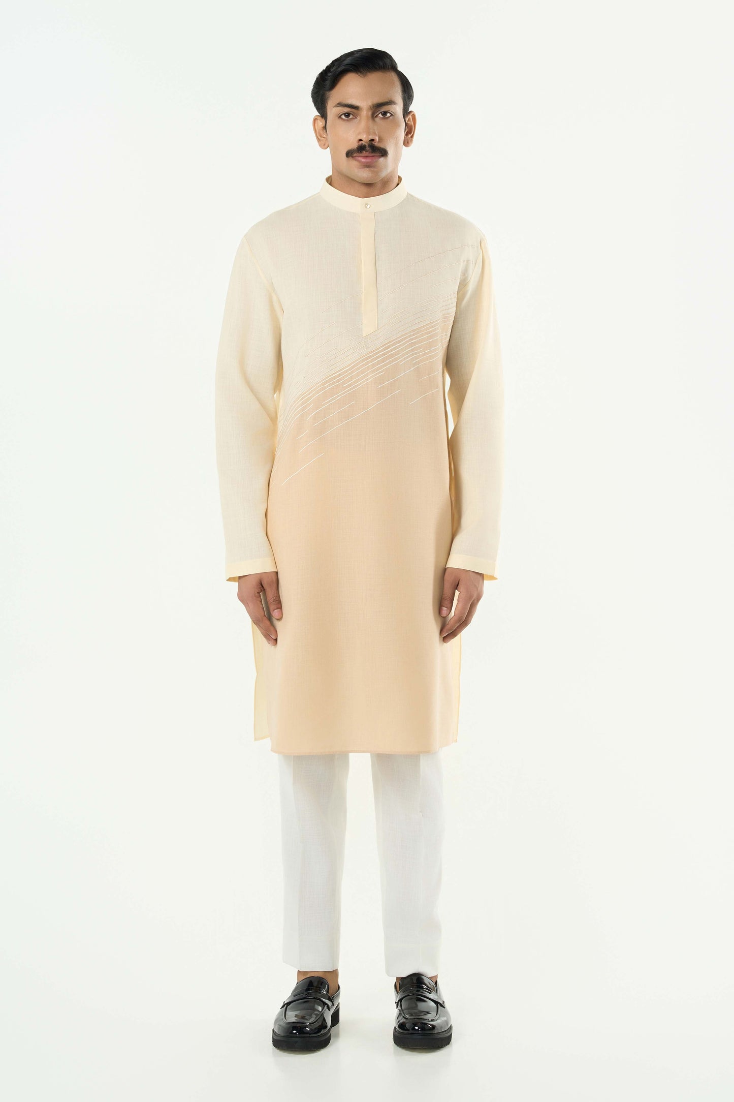 Hyperdrive Kurta - Ivory
