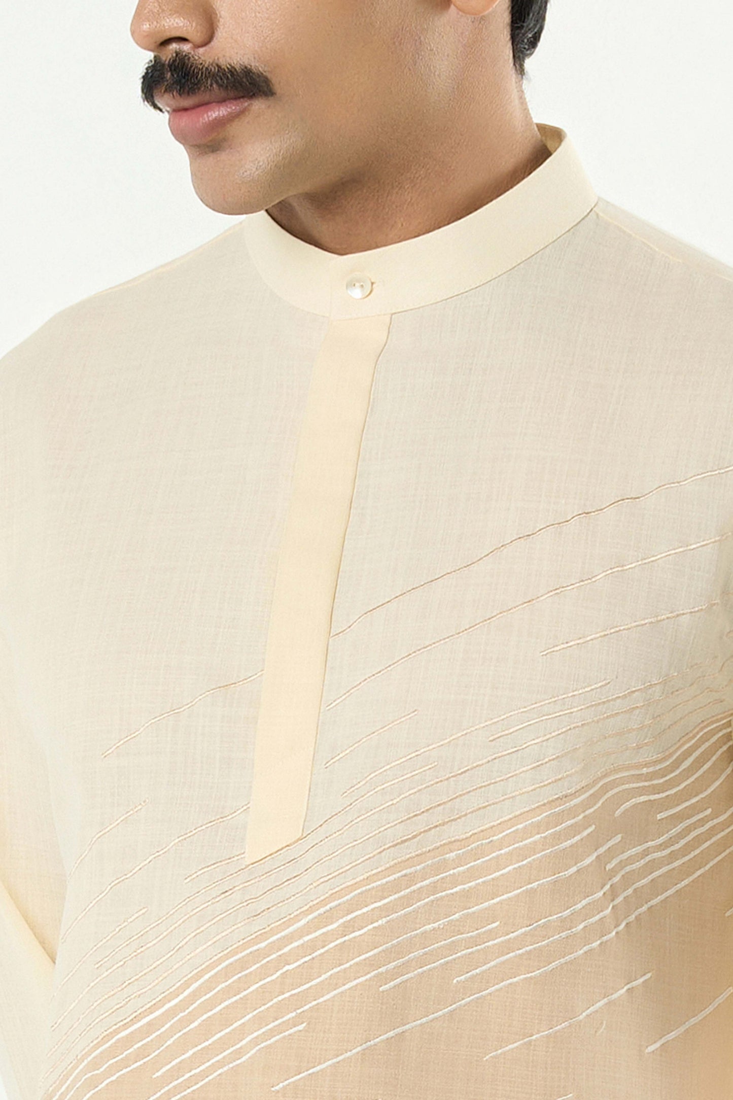 Hyperdrive Kurta - Ivory