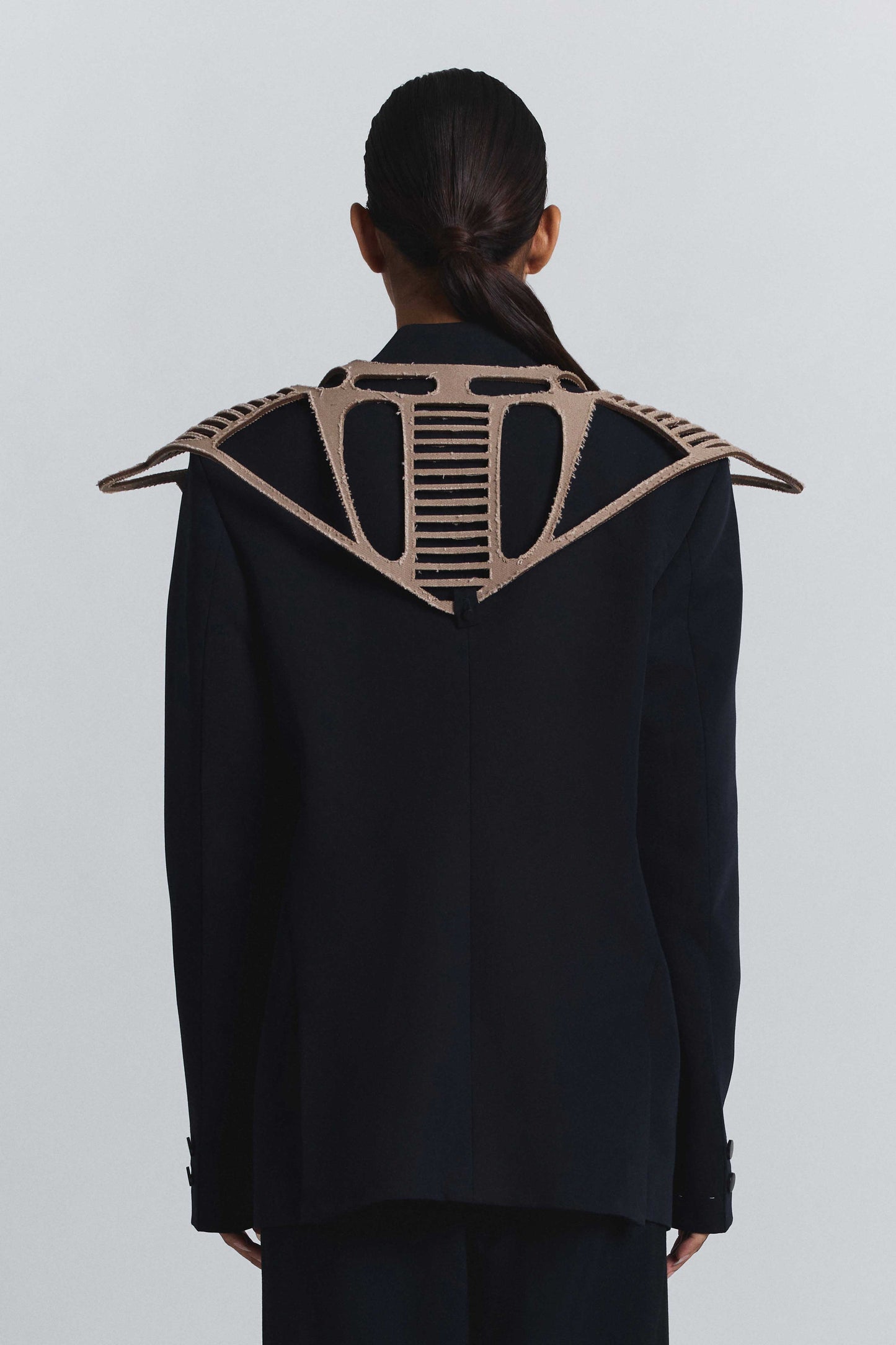 Laser Cut Panel blazer