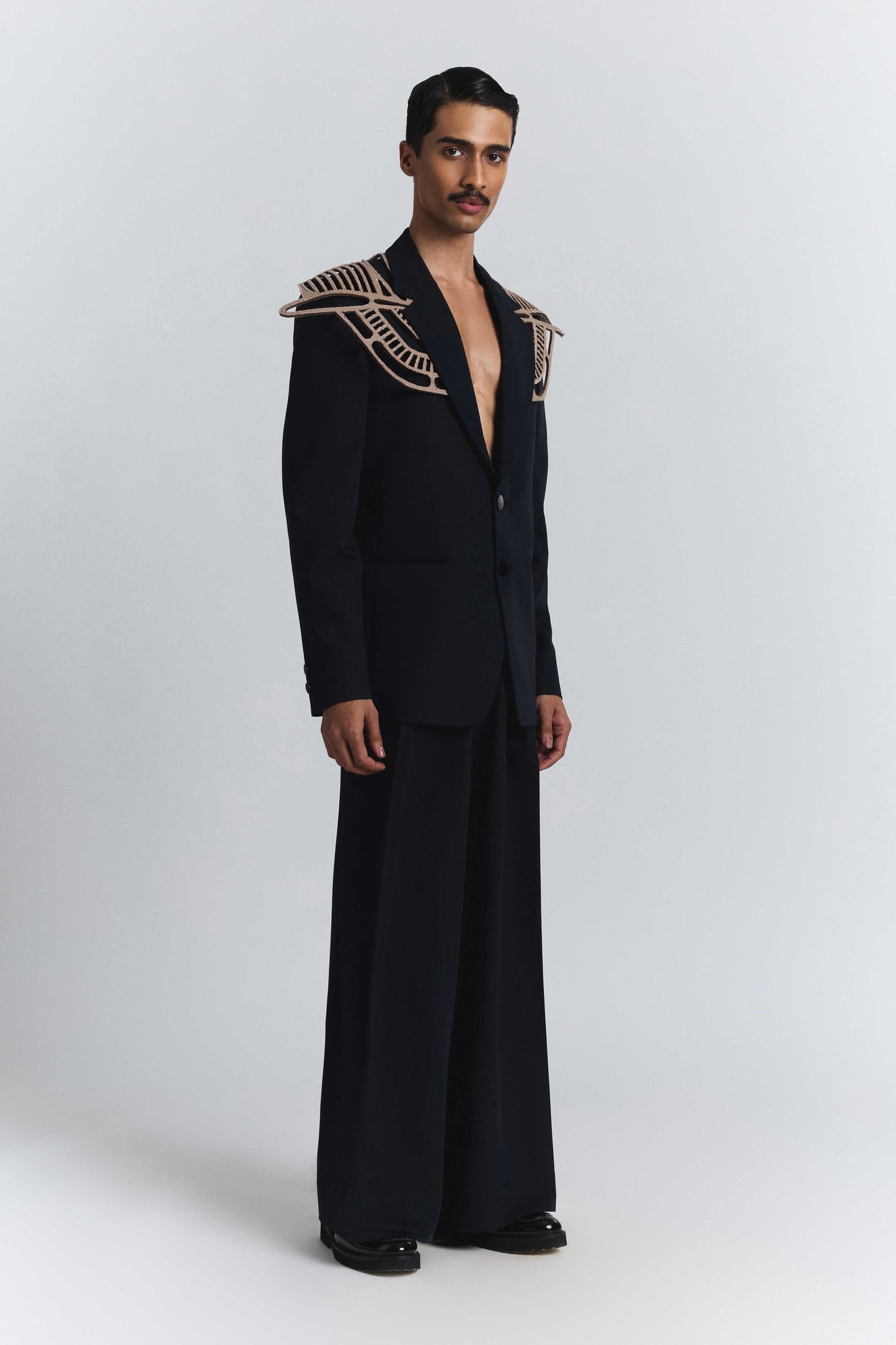 Laser Cut Panel Blazer