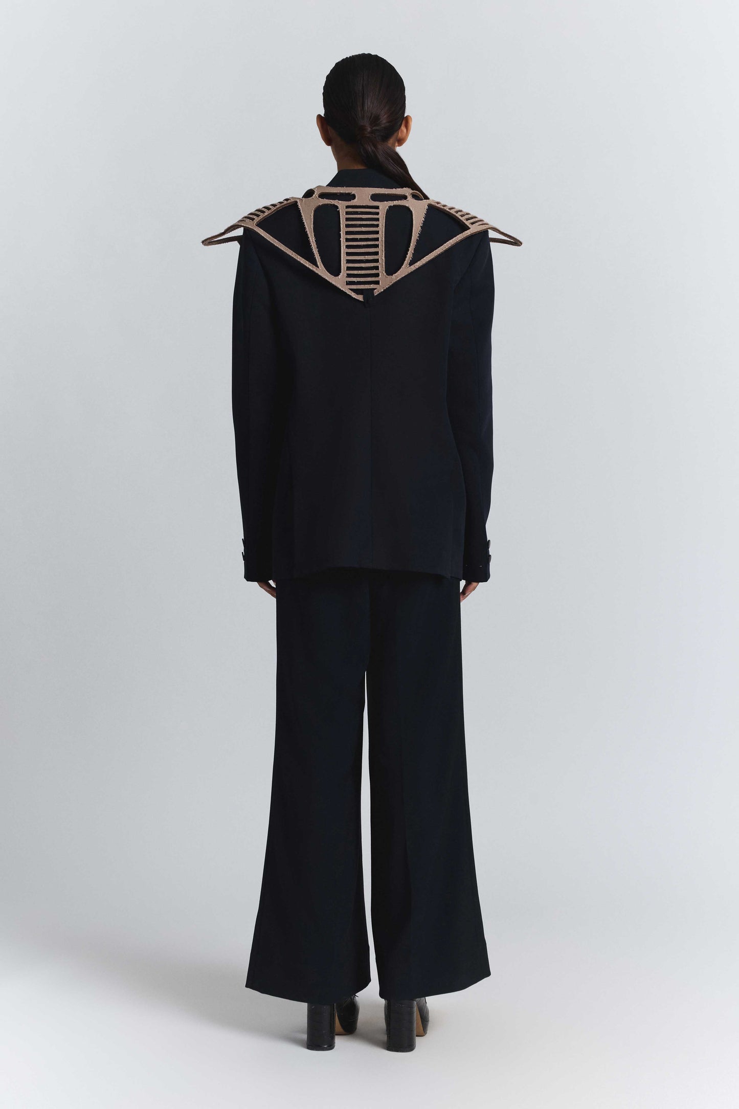 Laser Cut Panel blazer