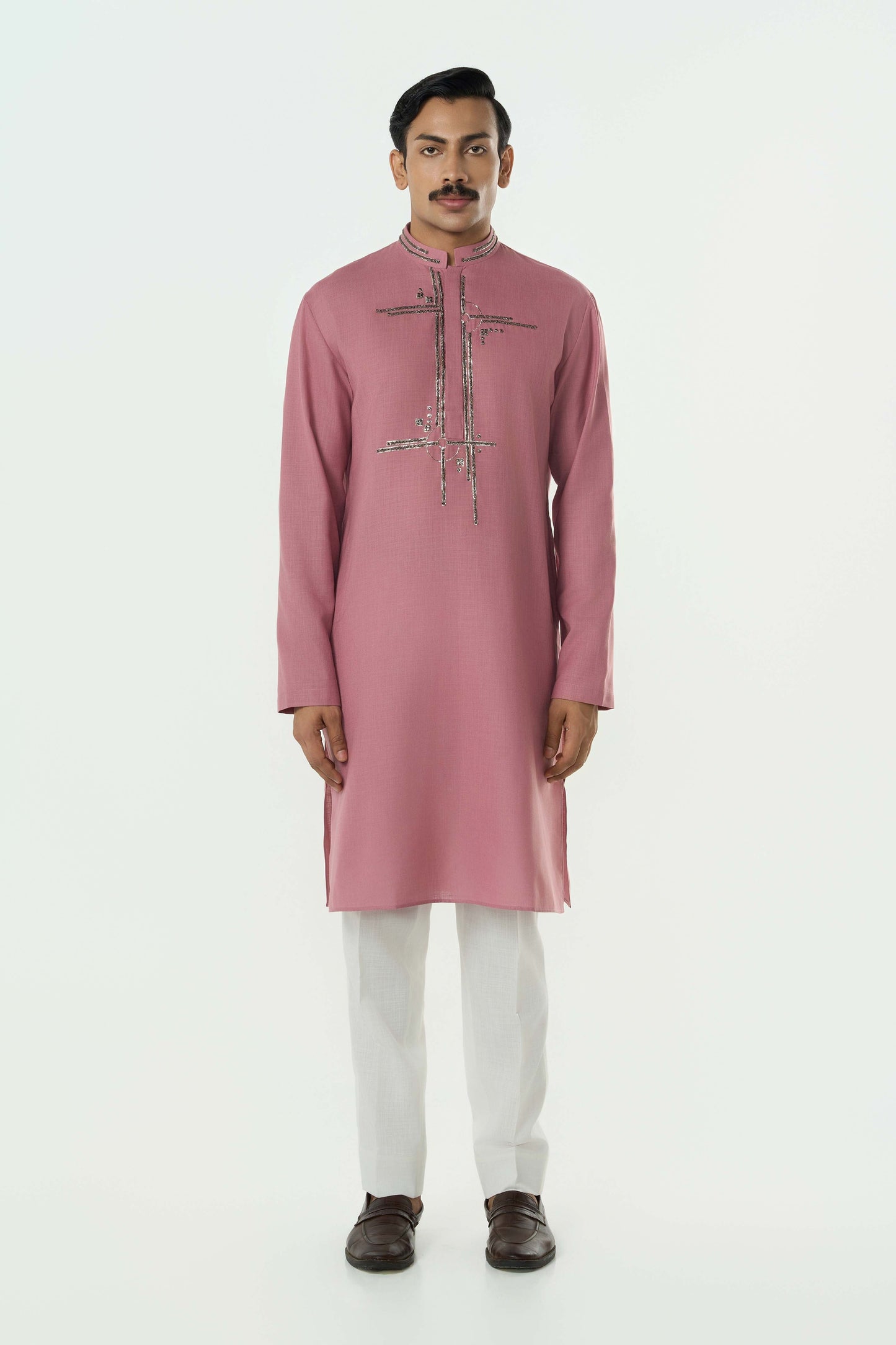 Lunar Bay Kurta - Pink