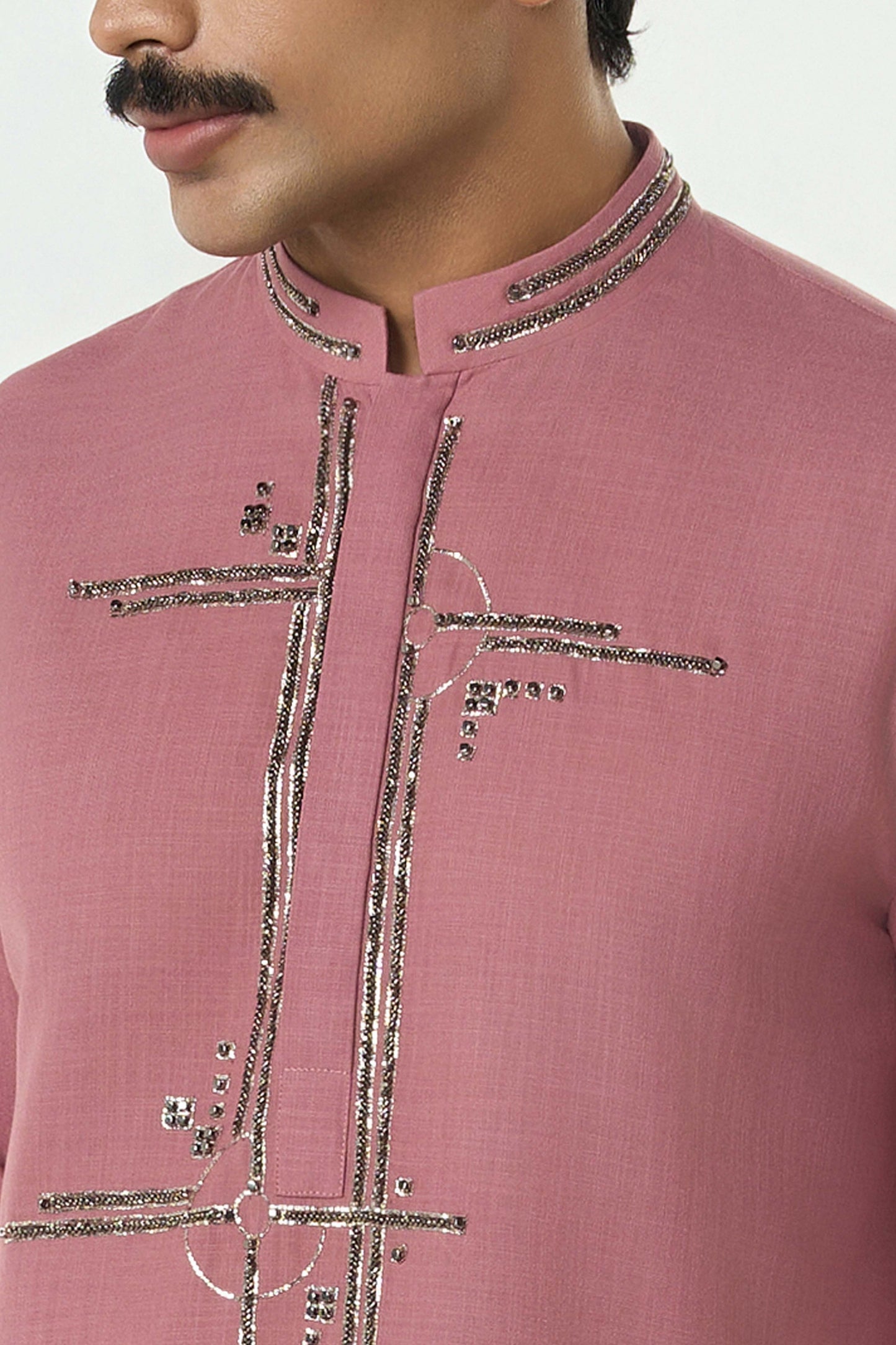 Lunar Bay Kurta - Pink