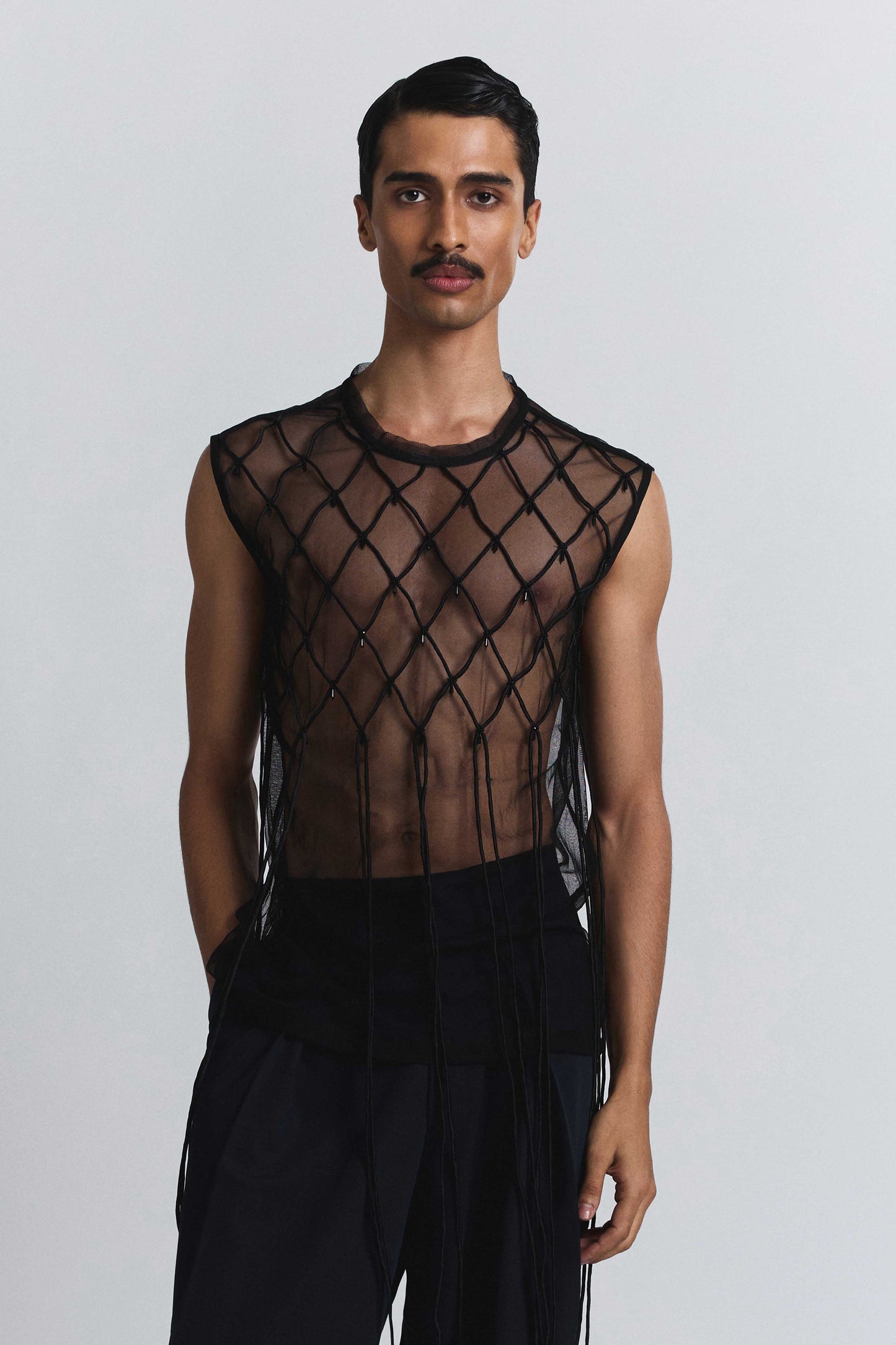 Netted Grid Vest
