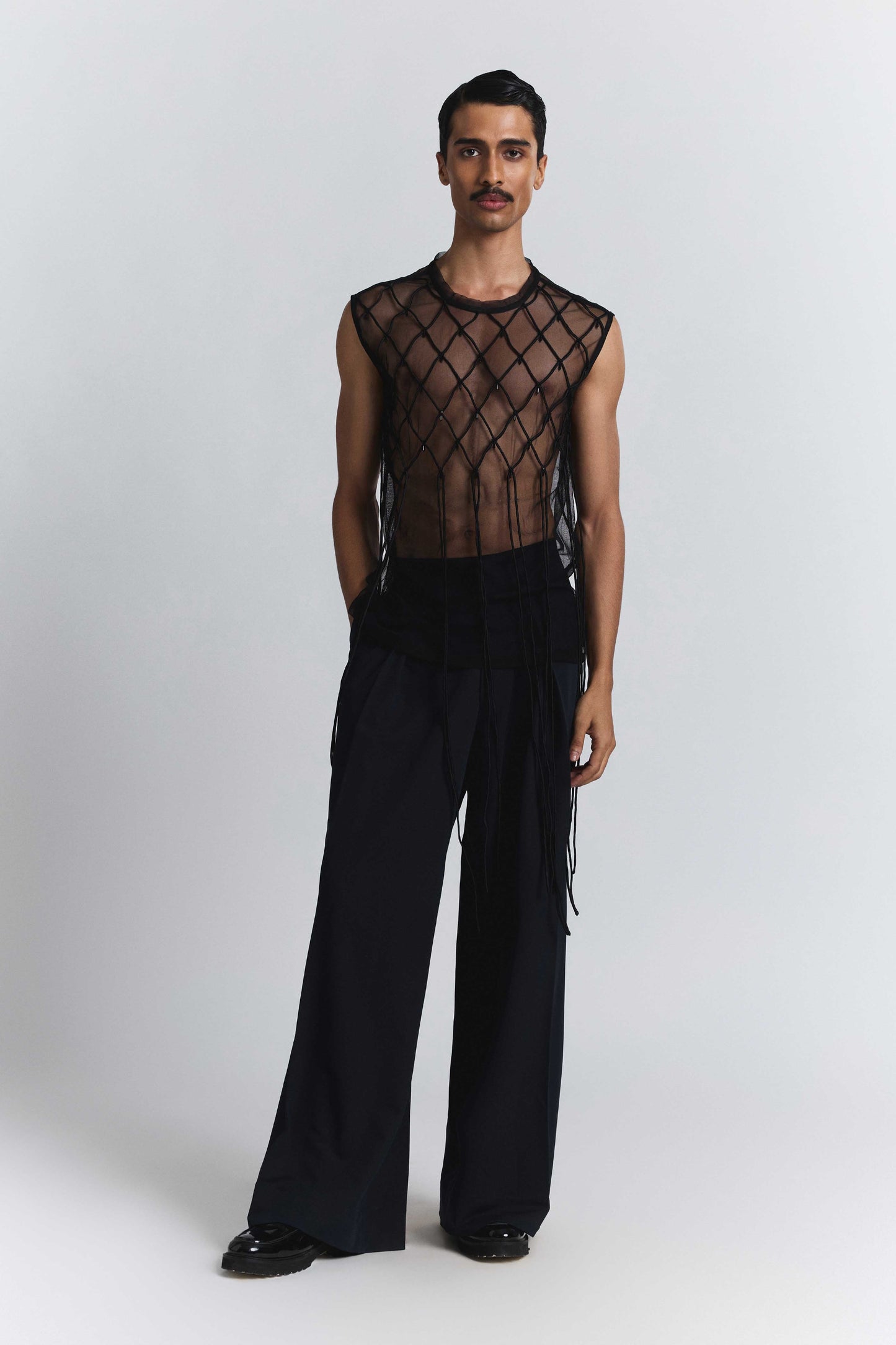 Netted Grid Vest