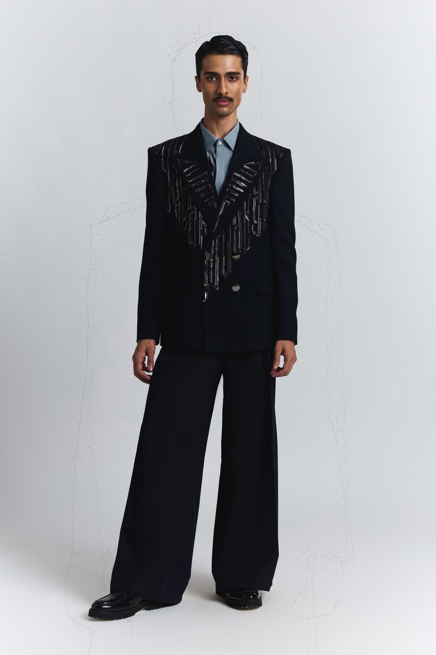 Shard Double-Breasted Blazer