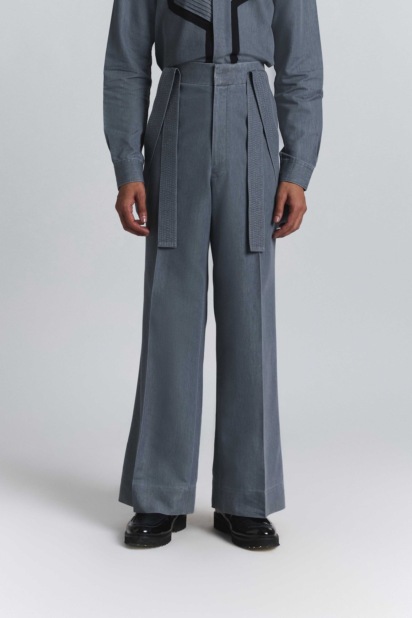 Structured Suspender Trousers