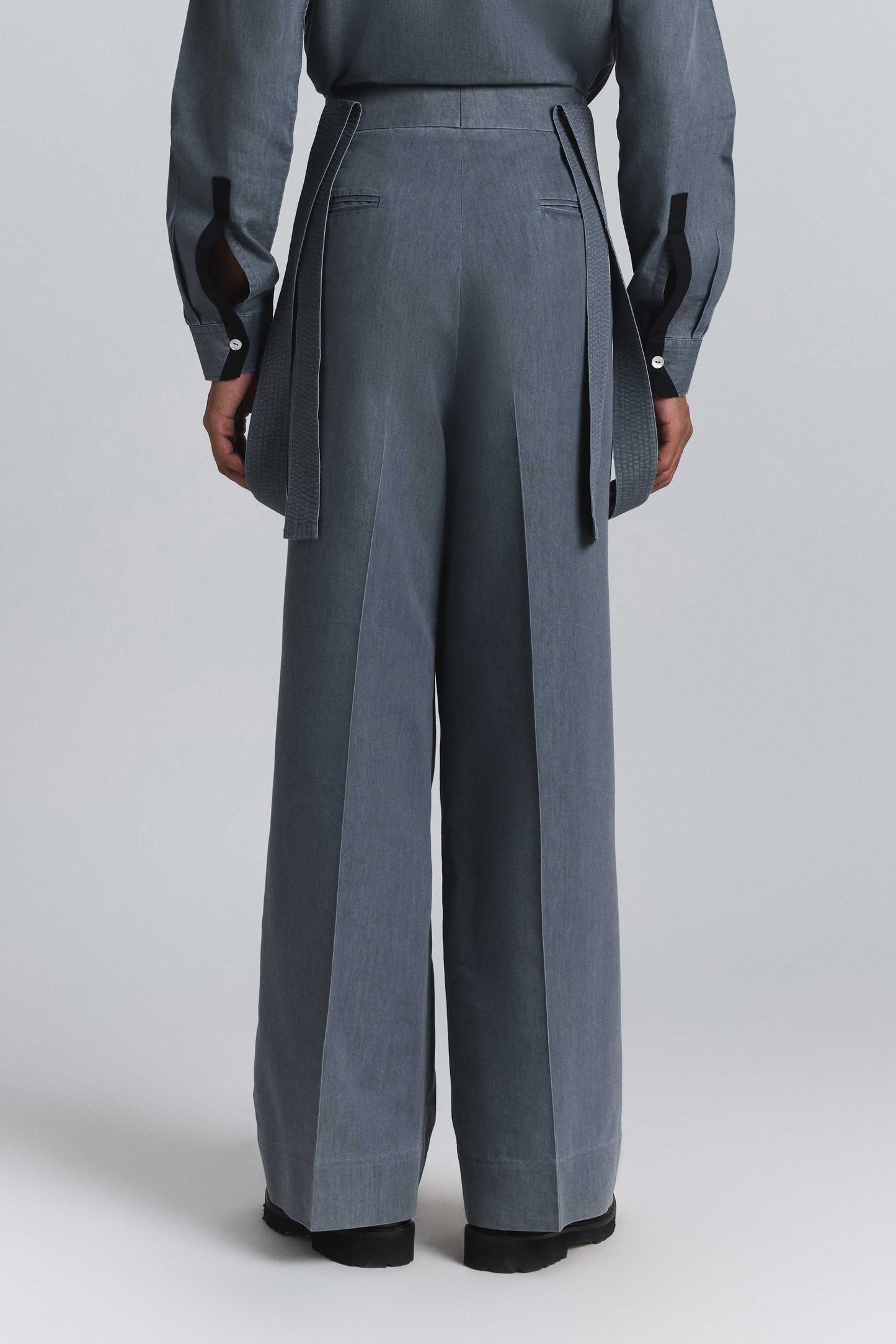 Structured Suspender Trousers