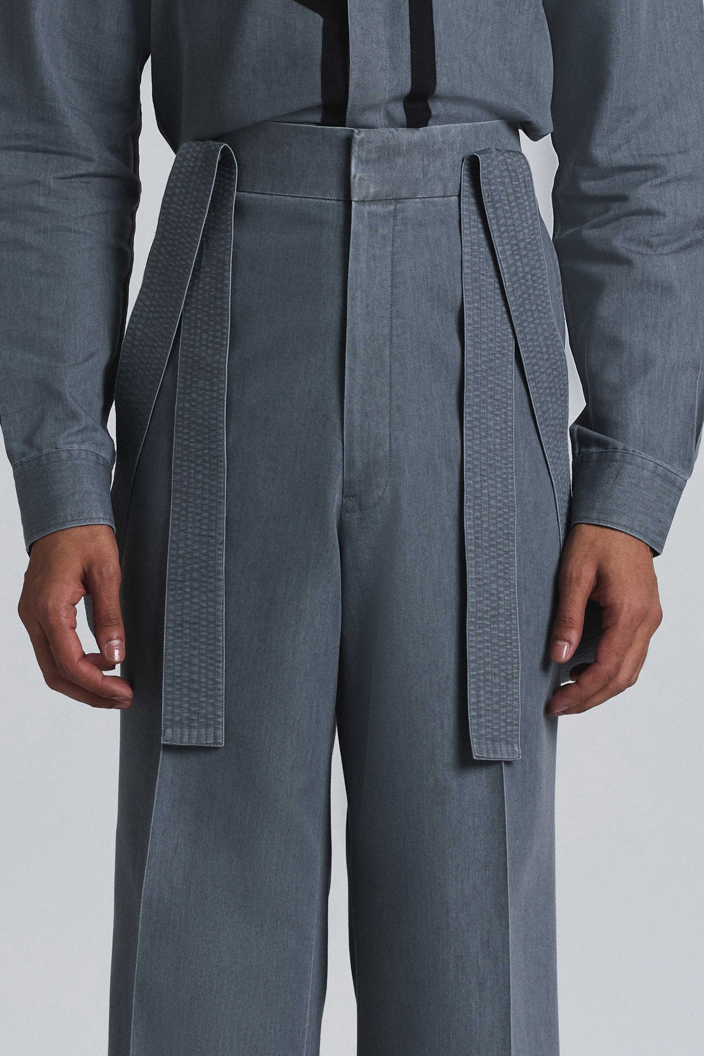 Structured Suspender Trousers