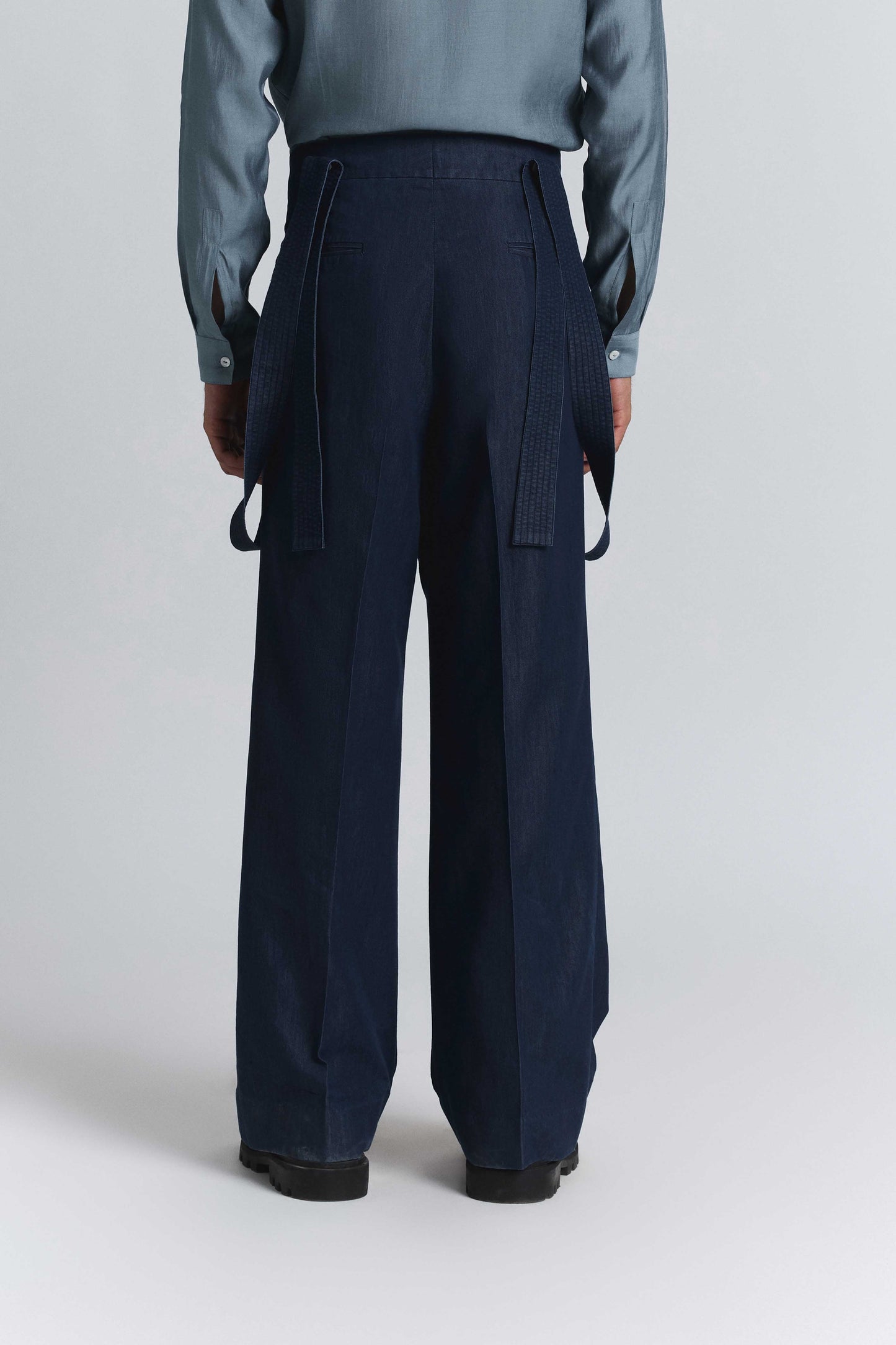 Structured Suspender Trousers