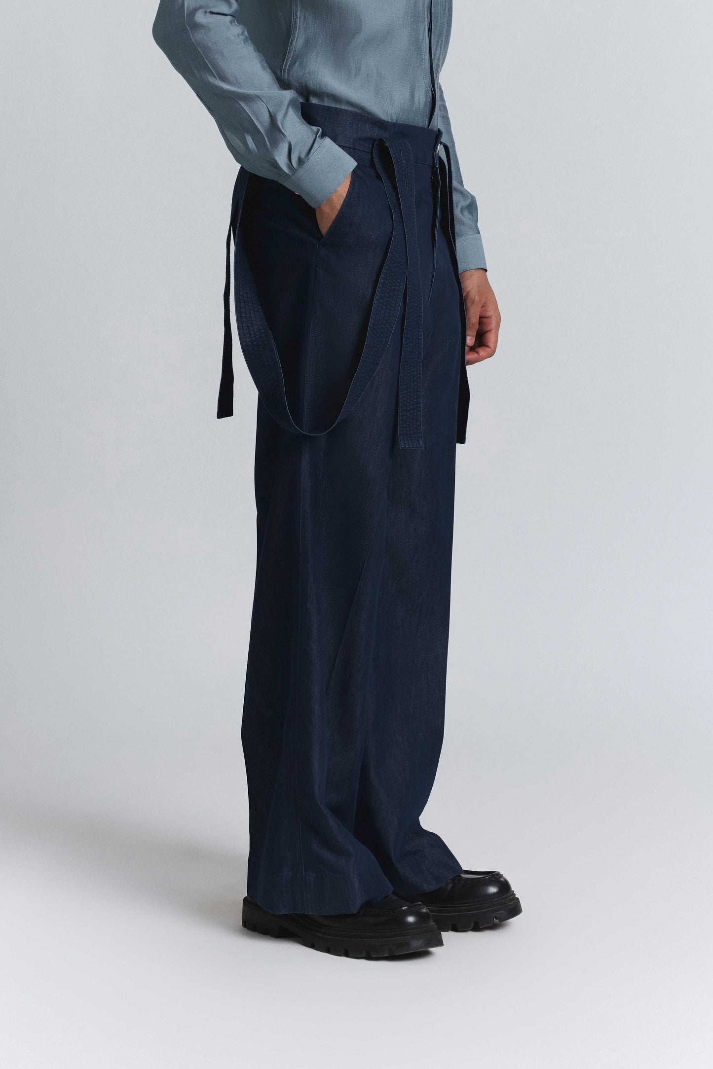 Structured Suspender Trousers