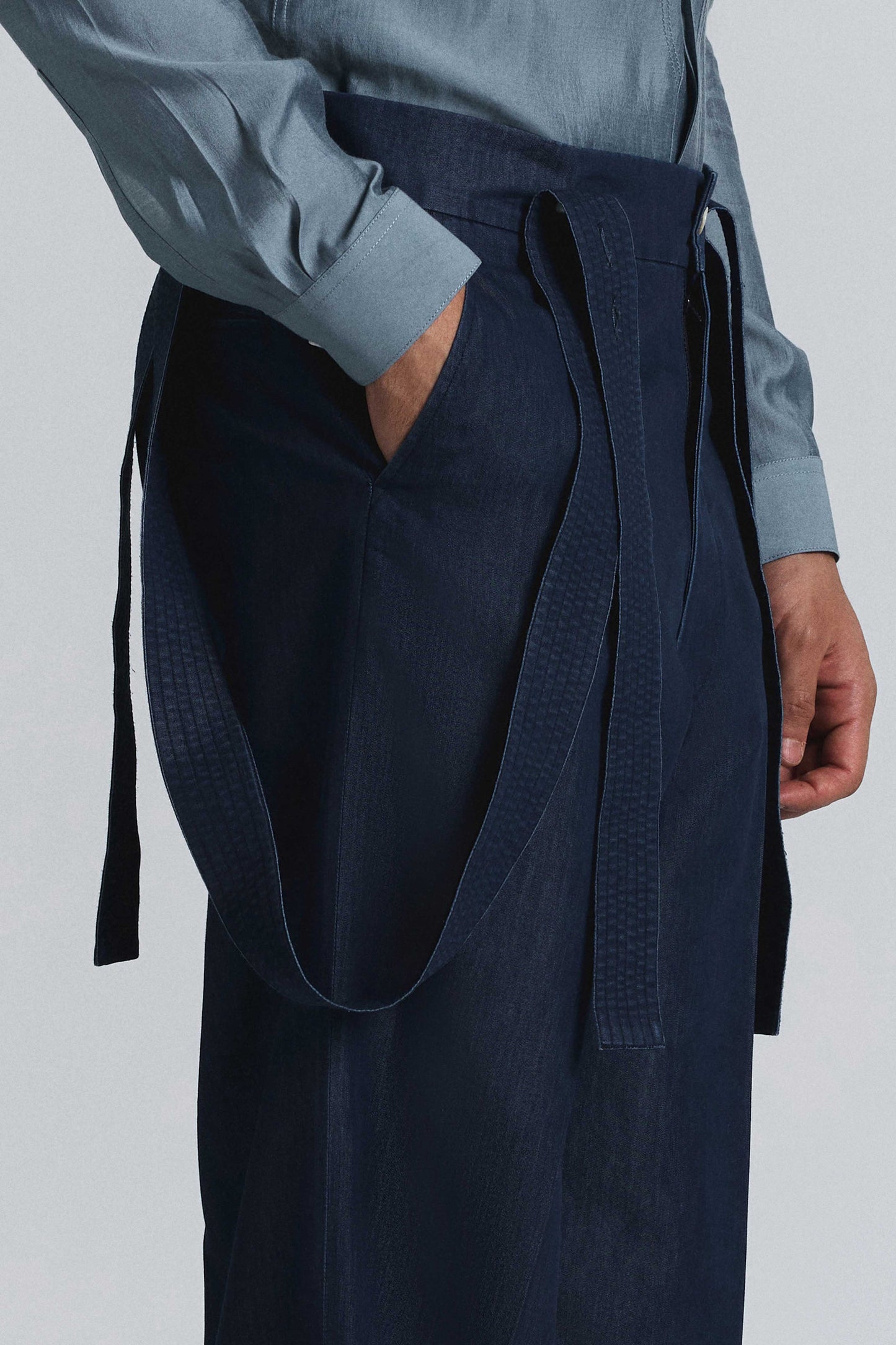 Structured Suspender Trousers