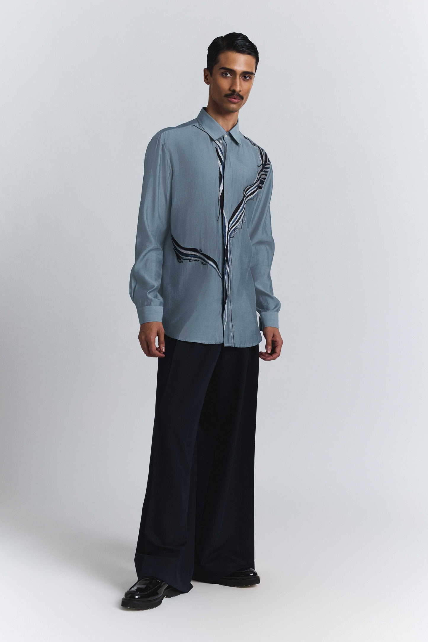 The Abstract Embroidery Shirt