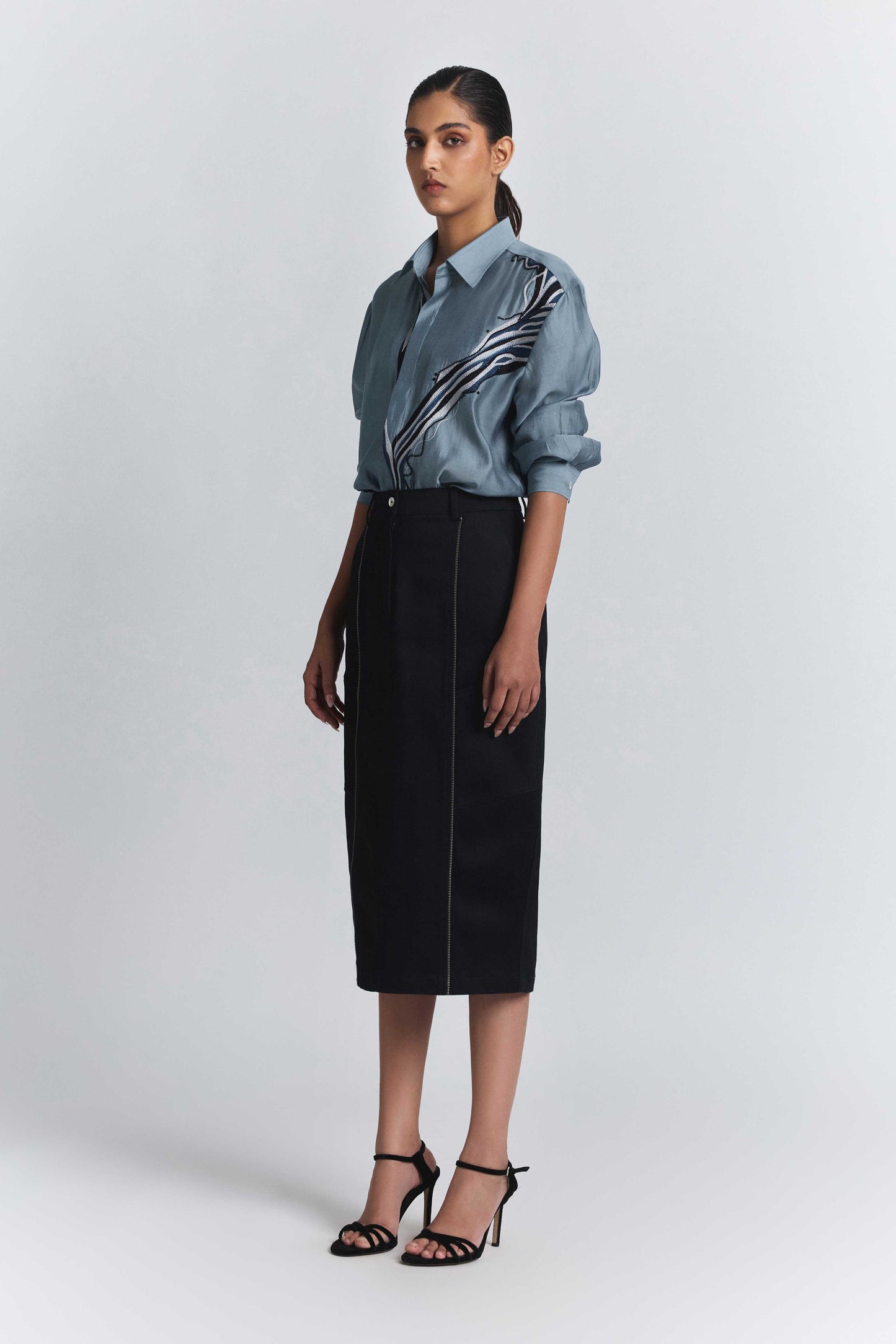 The Abstract Embroidery Shirt