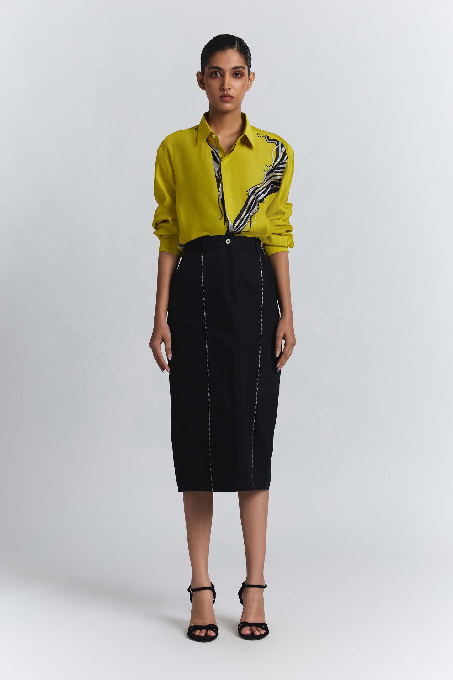 The Abstract Embroidery Shirt