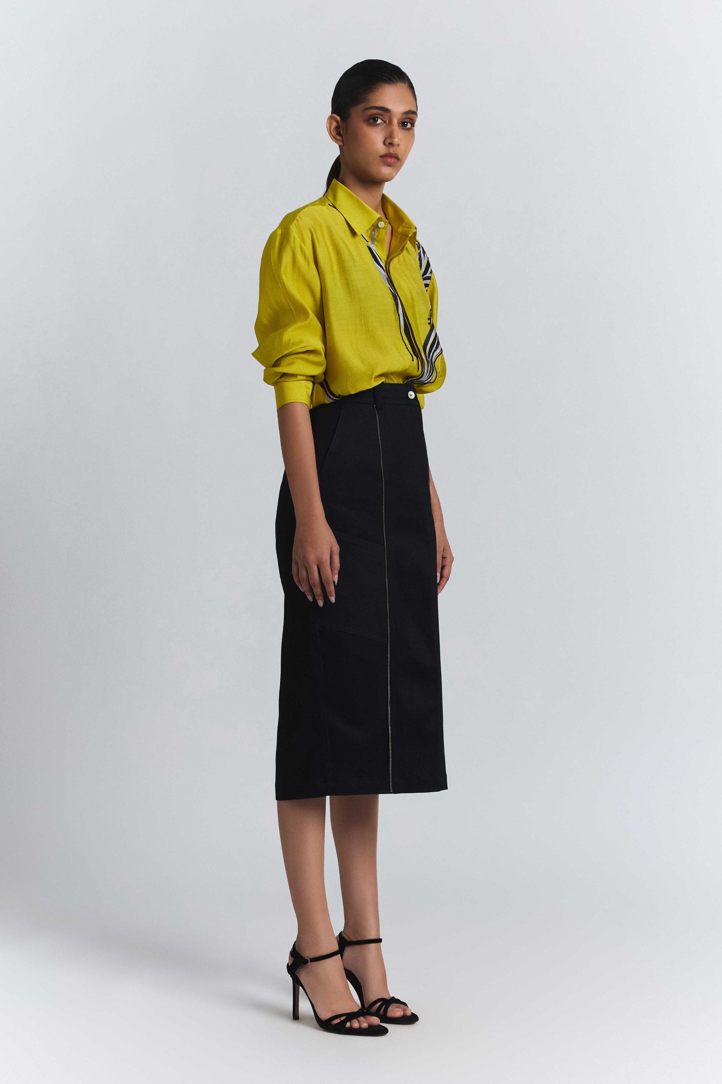 The Abstract Embroidery Shirt