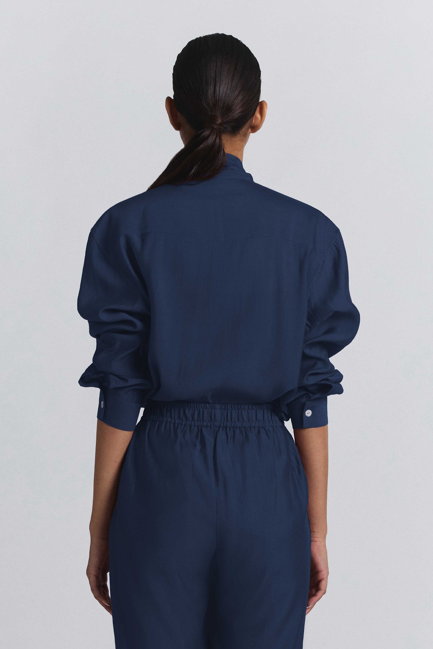 Tie-Neck Embellished Set