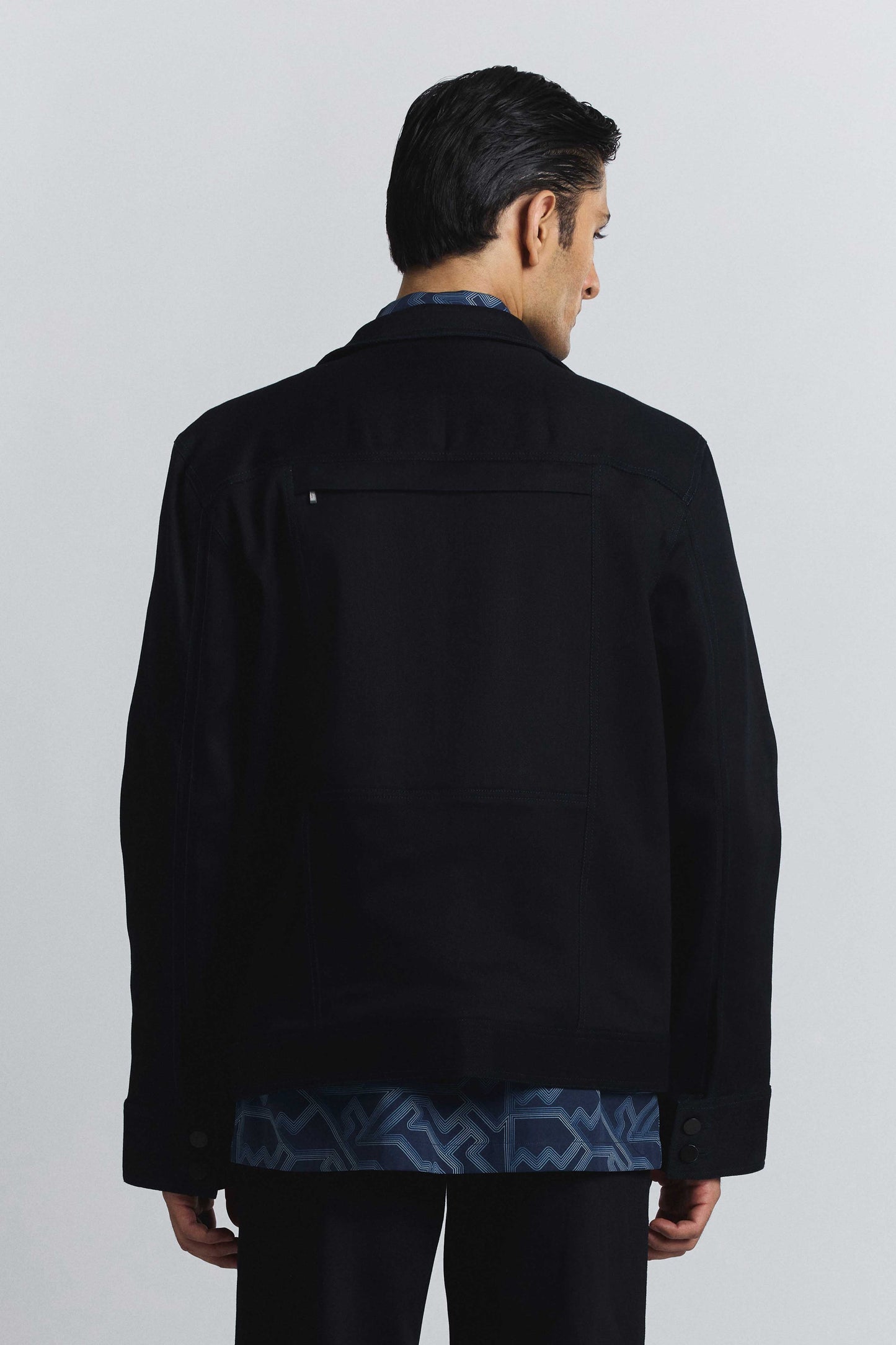 Torque Denim Bomber