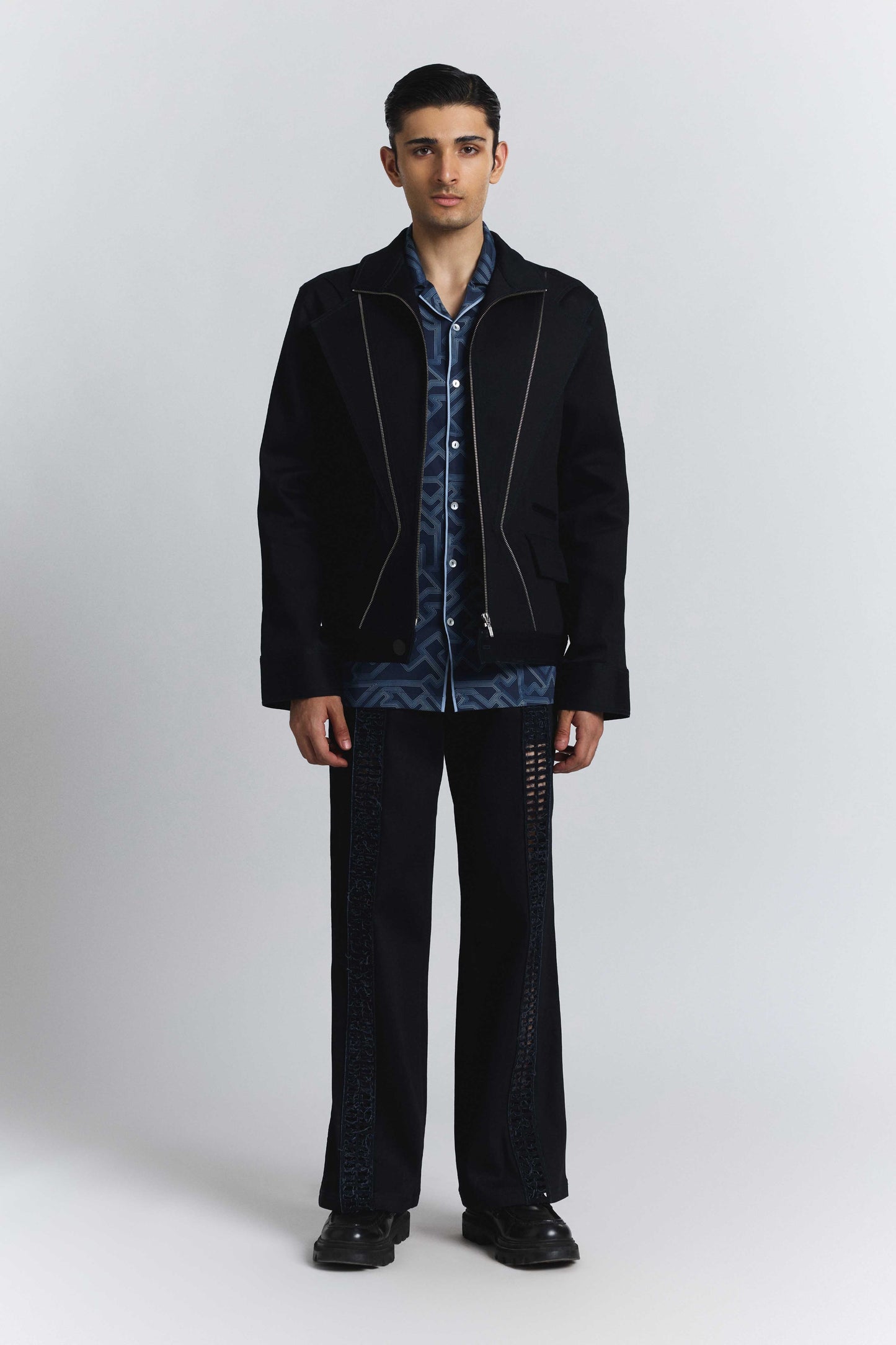 Torque Denim Bomber
