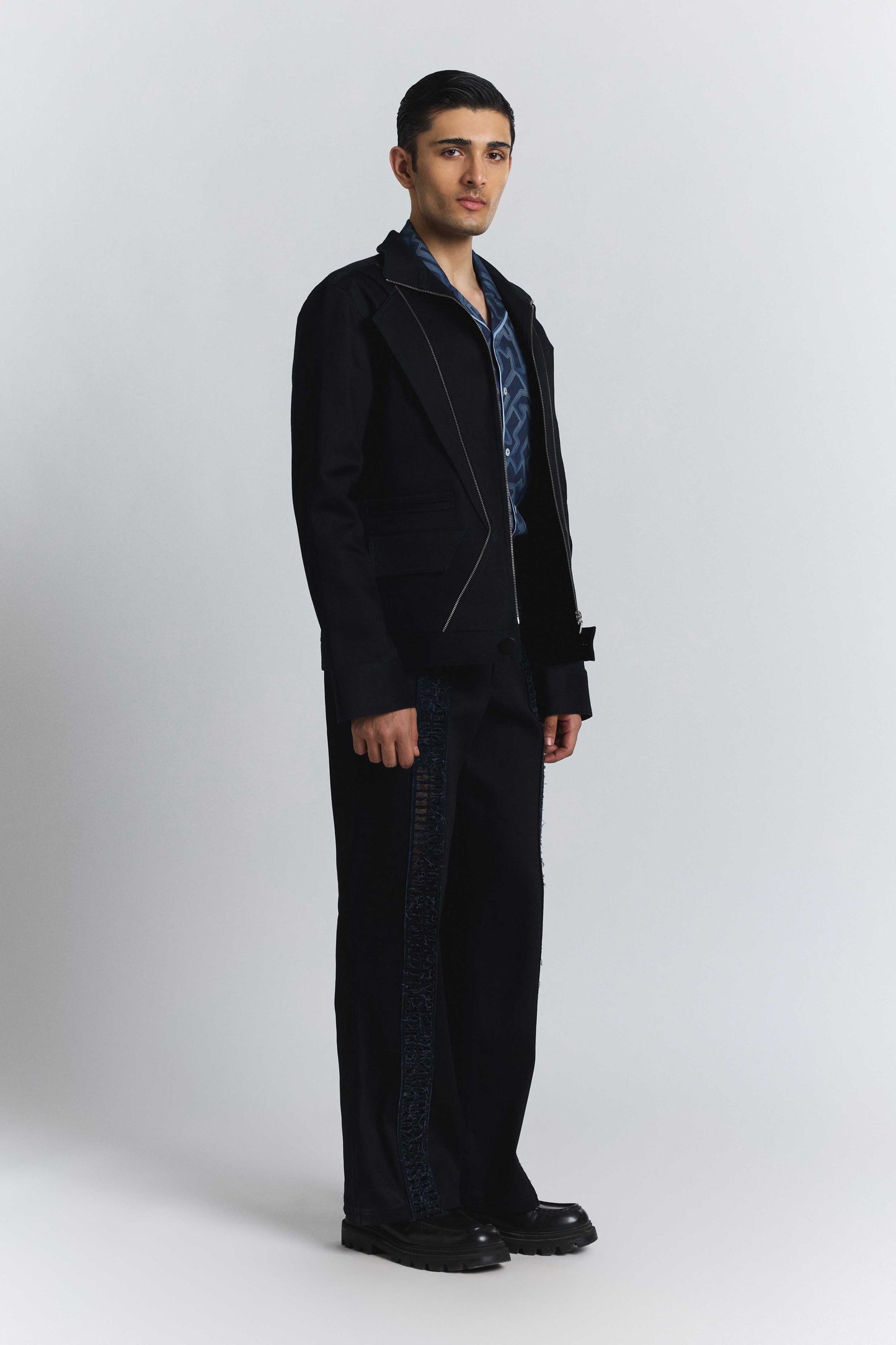 Torque Denim Bomber
