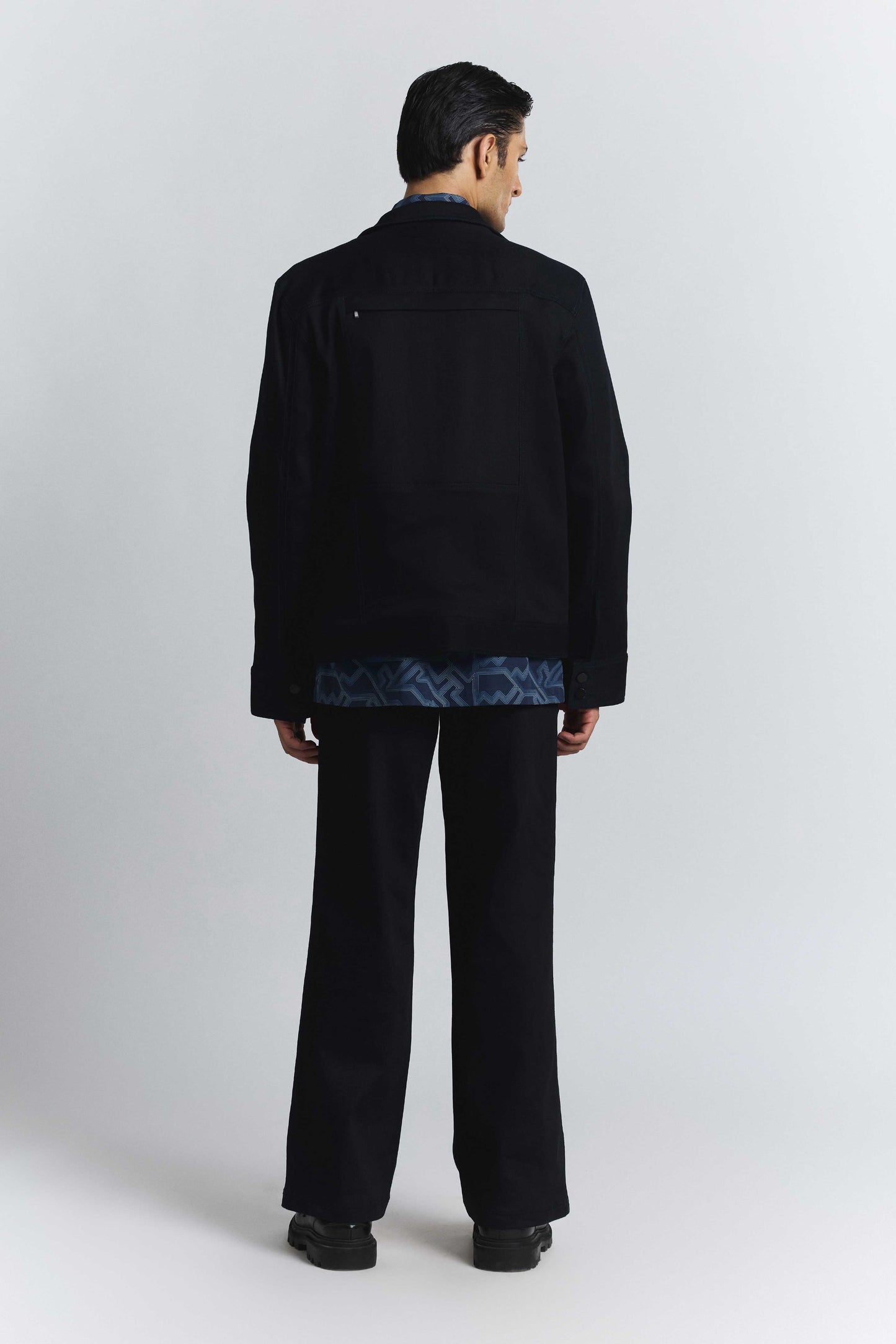 Torque Denim Bomber