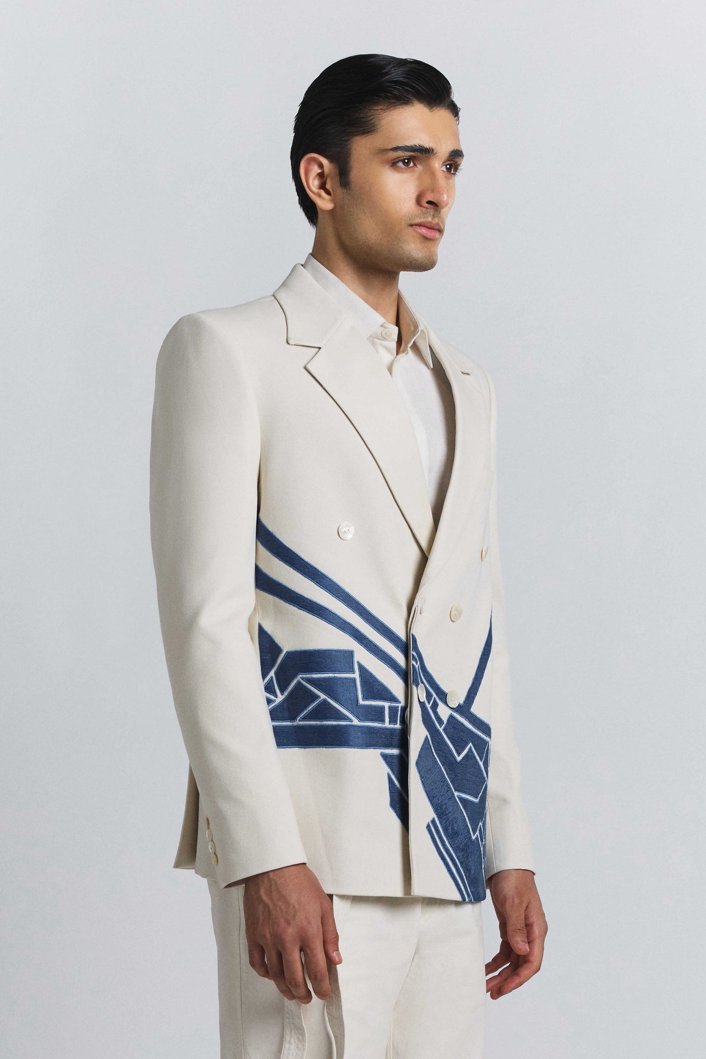 Urban Denim Patch Blazer