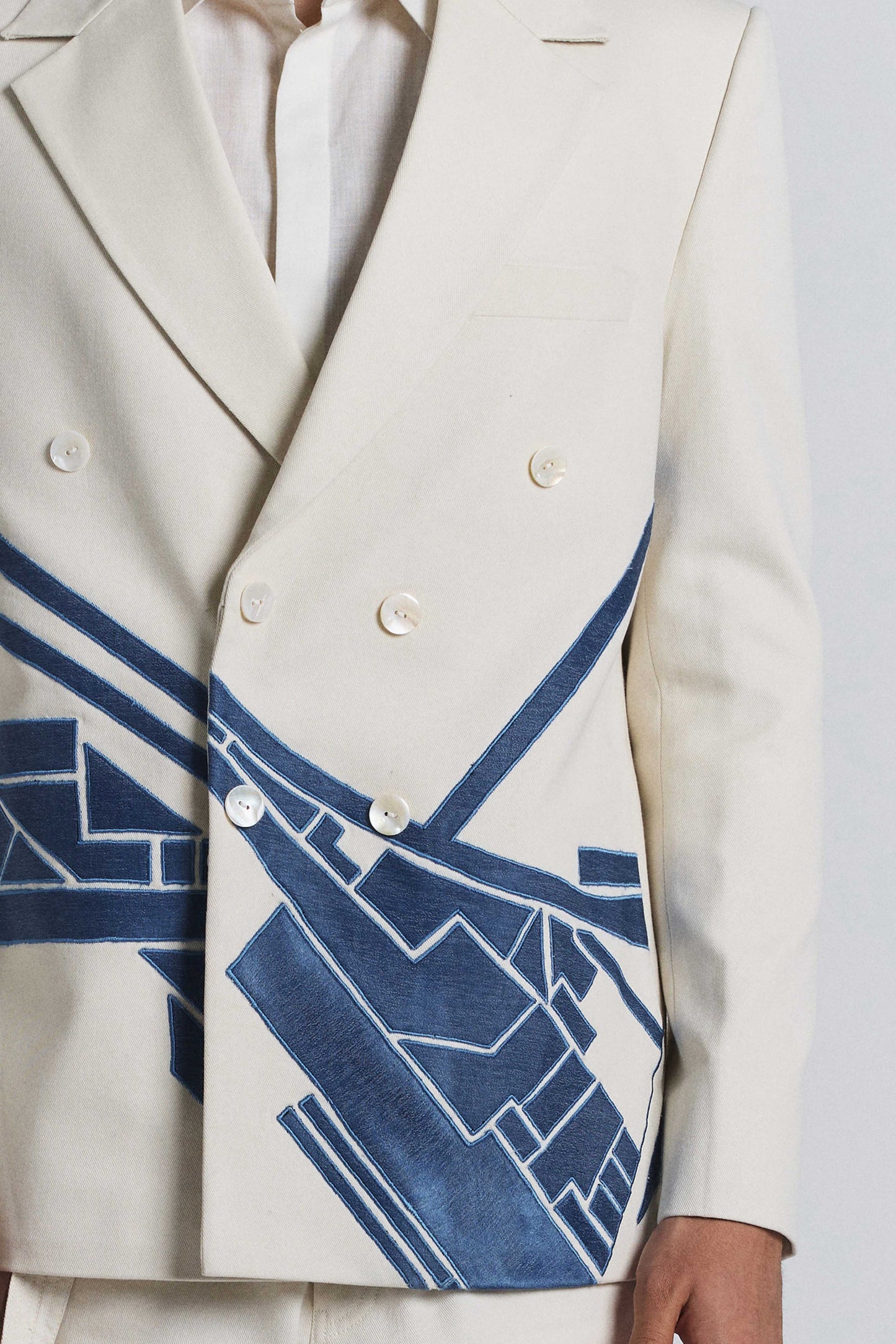 Urban Denim Patch Blazer
