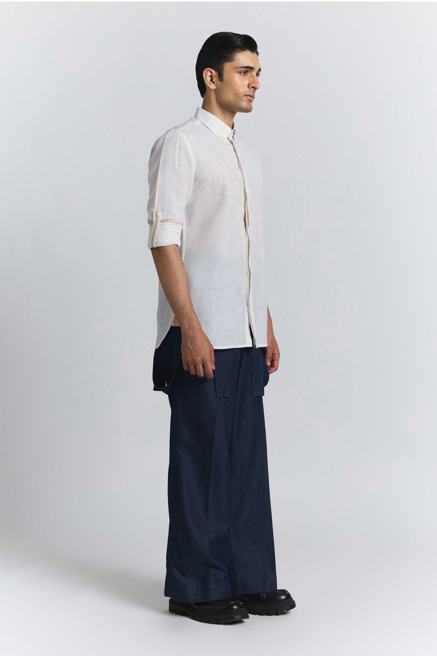 Urban Layout embroidered shirt