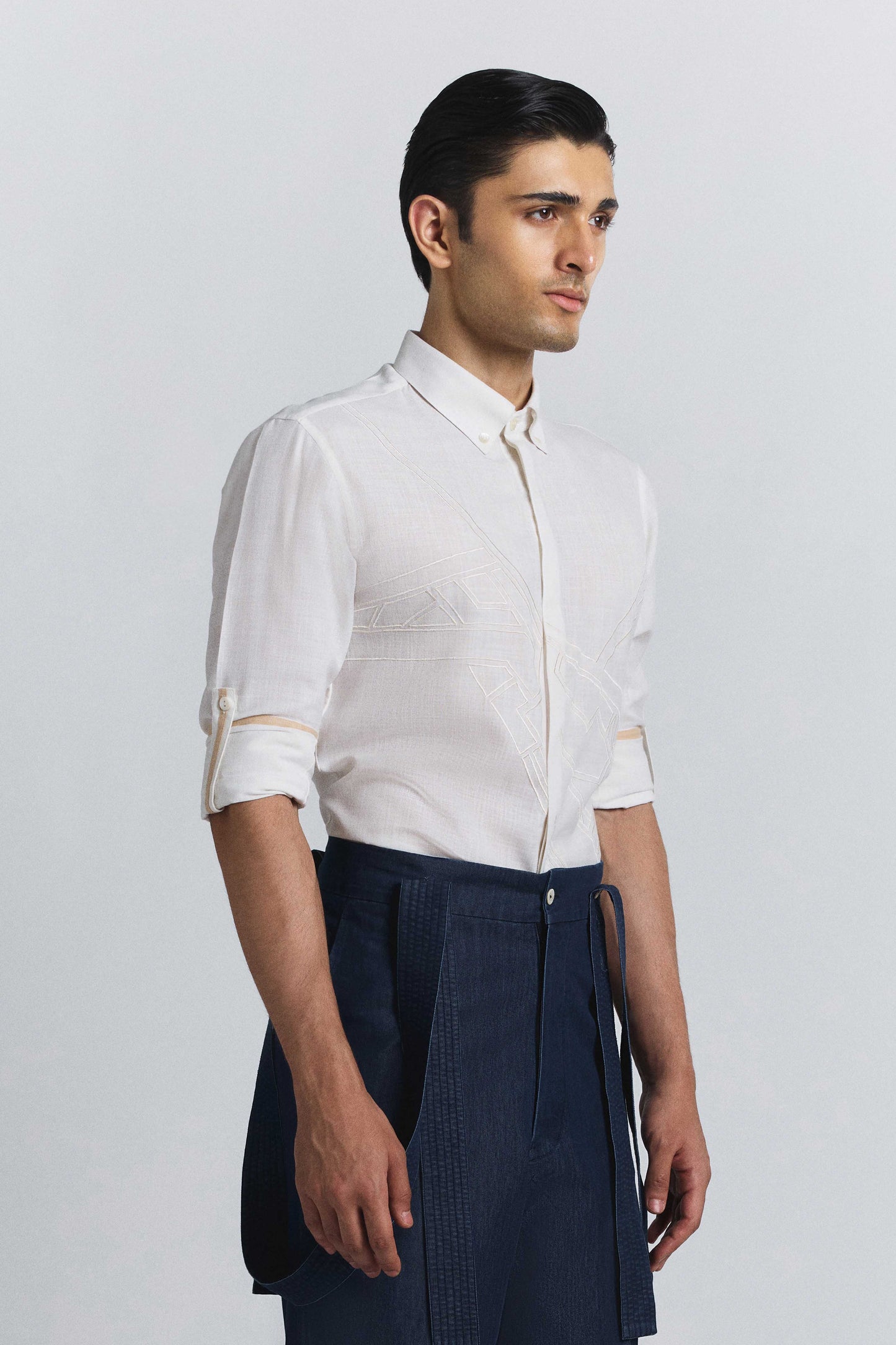 Urban Layout embroidered shirt