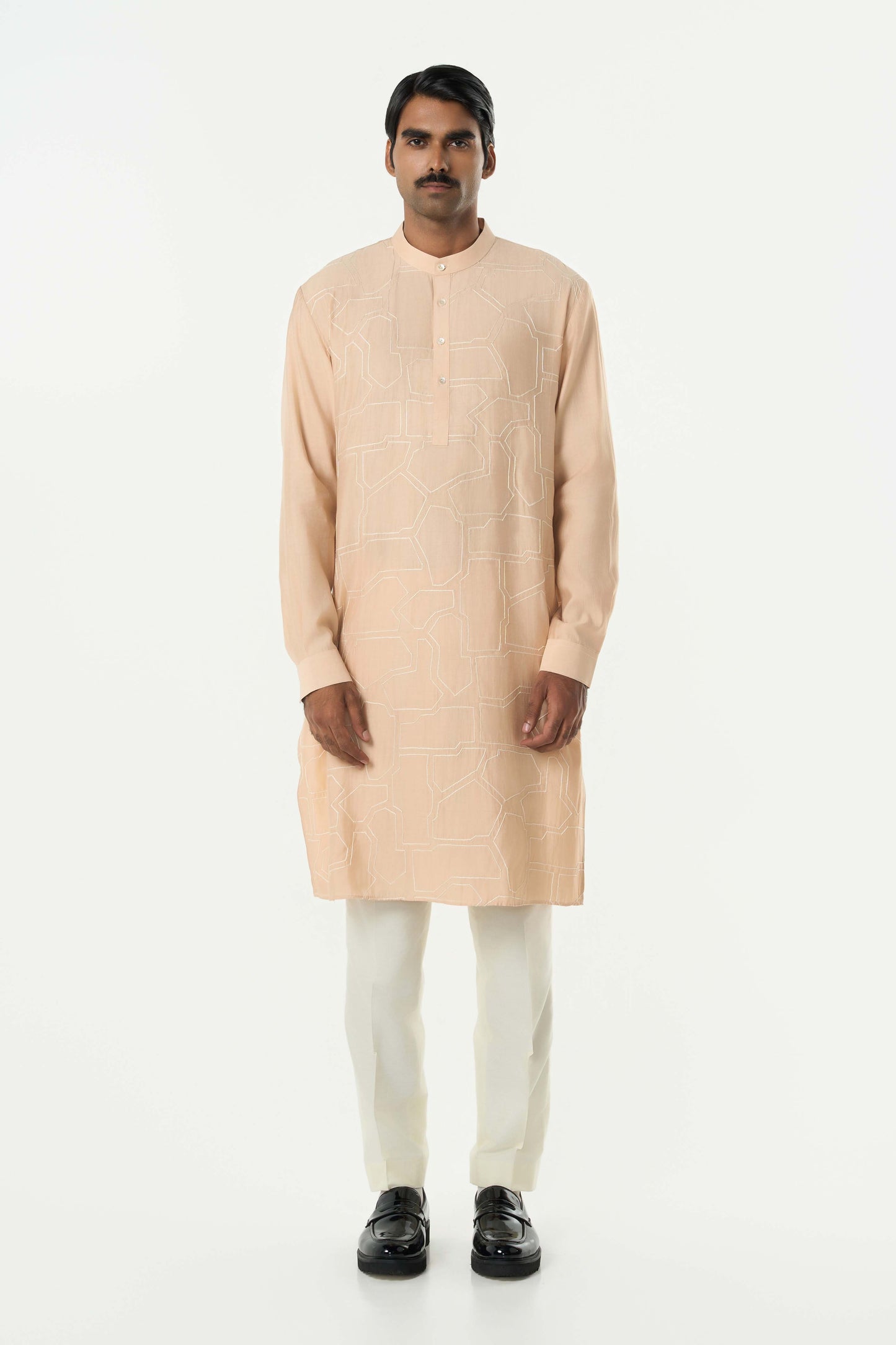 Urban Lustre Bandi Jacket Set - Ivory