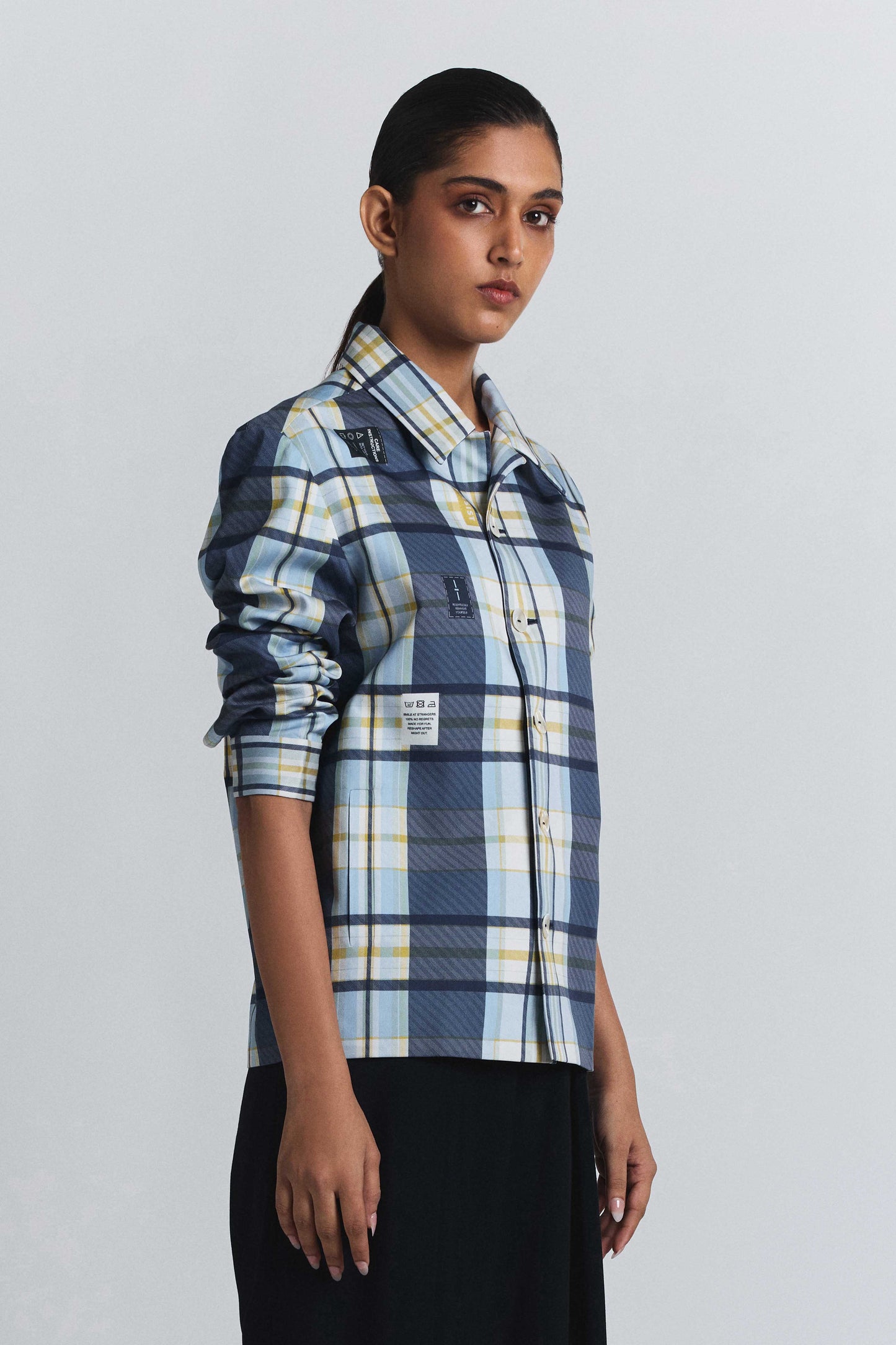 Vintage Checkered Shacket
