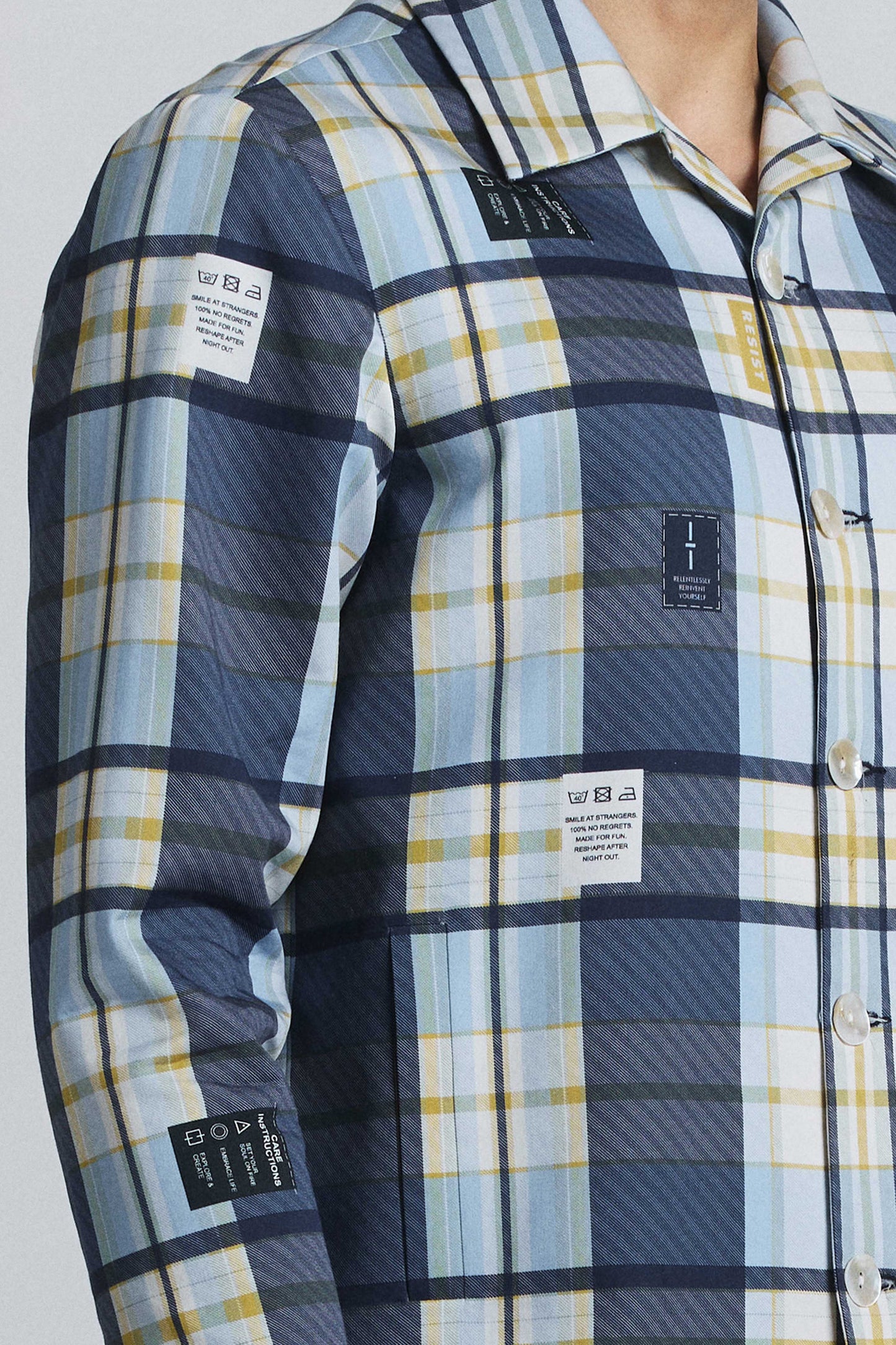 Vintage Checkered Shacket