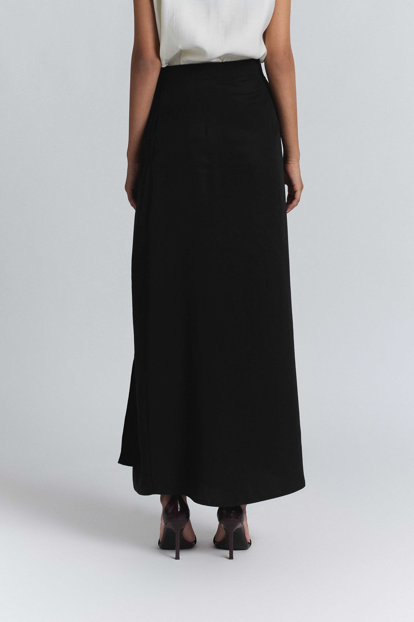Wrap Around Skirt - Black