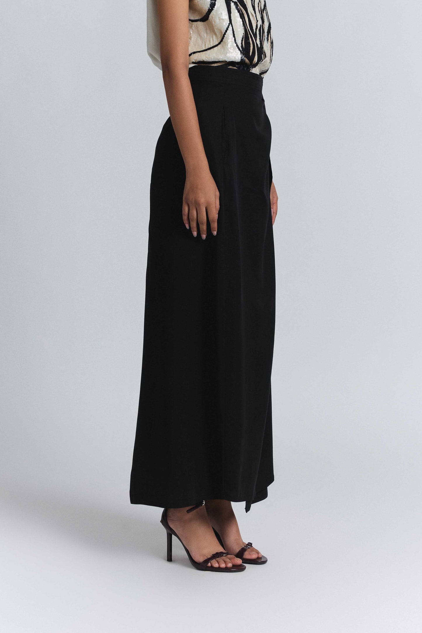 Wrap Around Skirt - Black