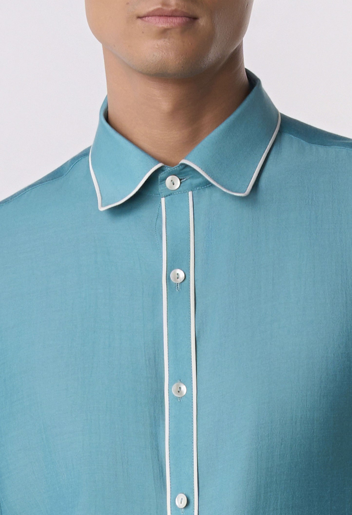 Draft Line Piping Shirt