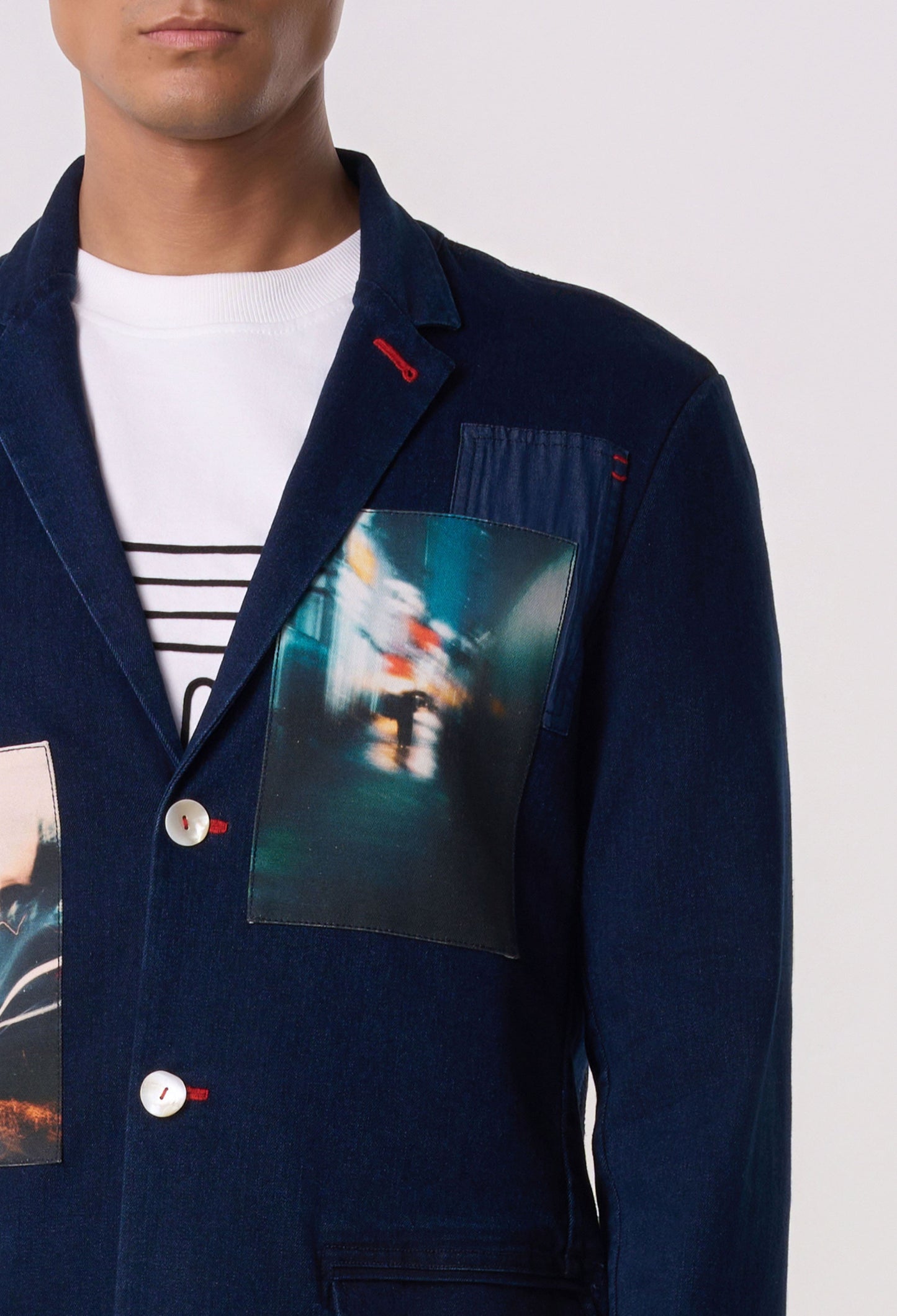 Metropolis Collage Blazer