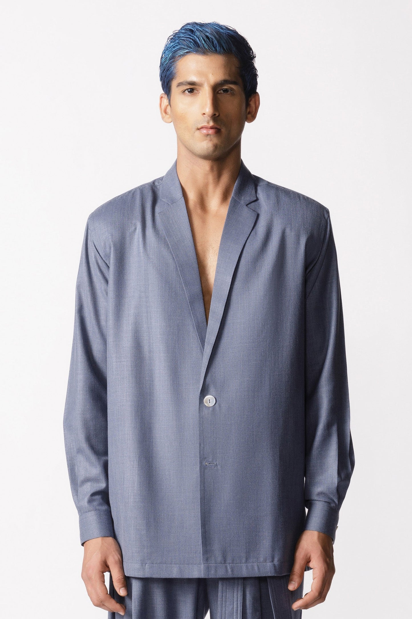 Oversized casual blazer
