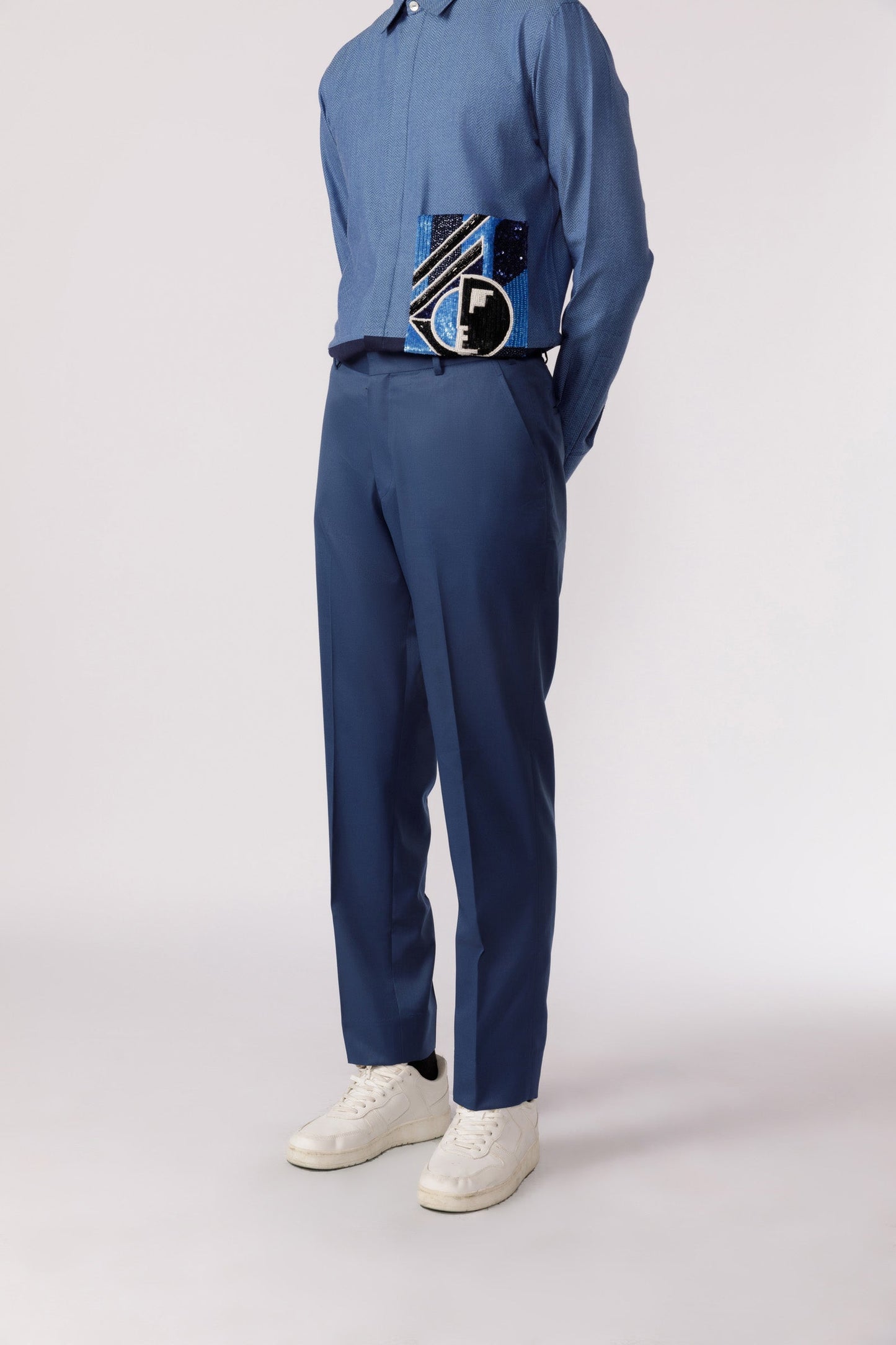 Straight fit pants