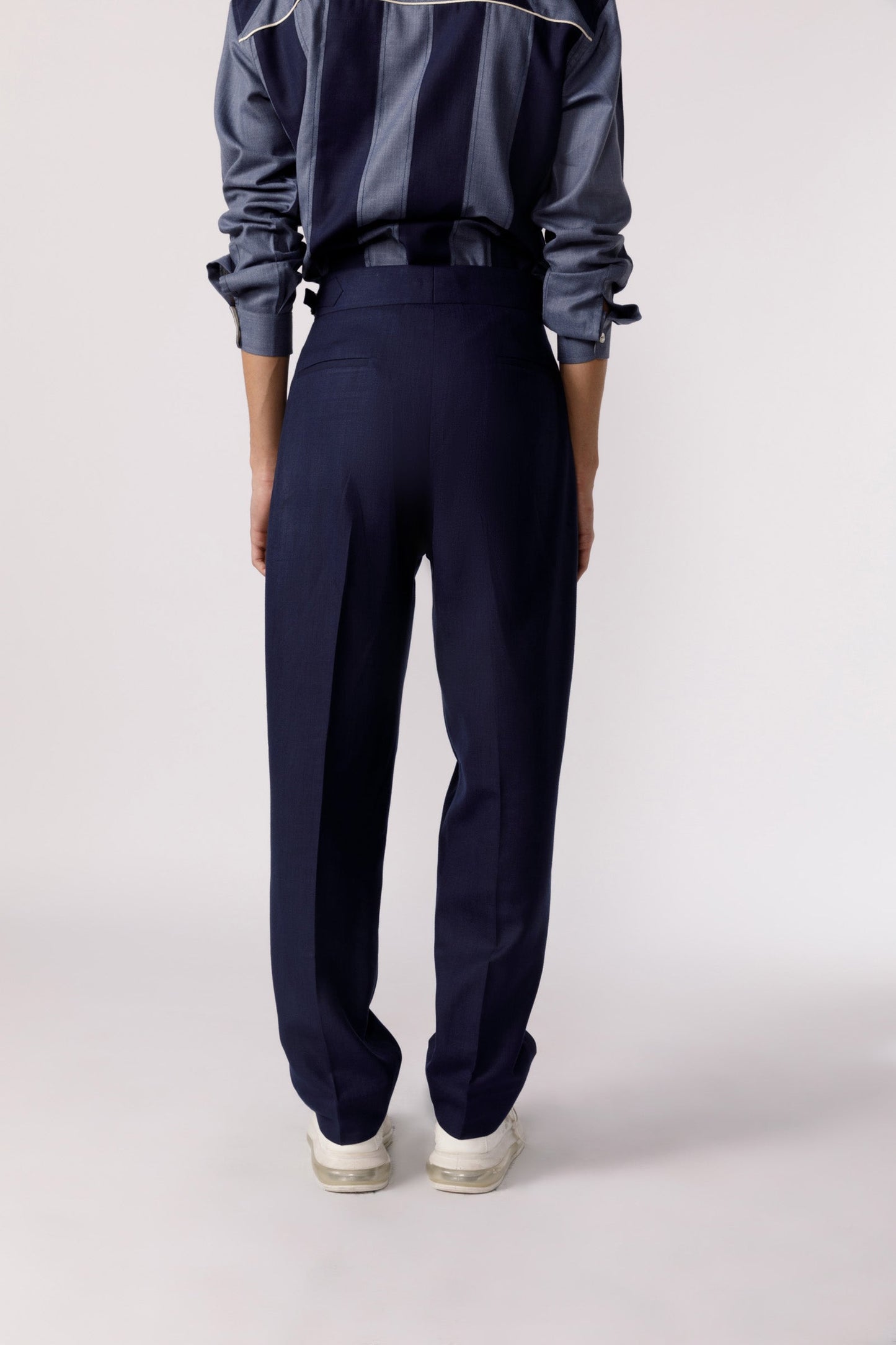 High waisted Pleated pants