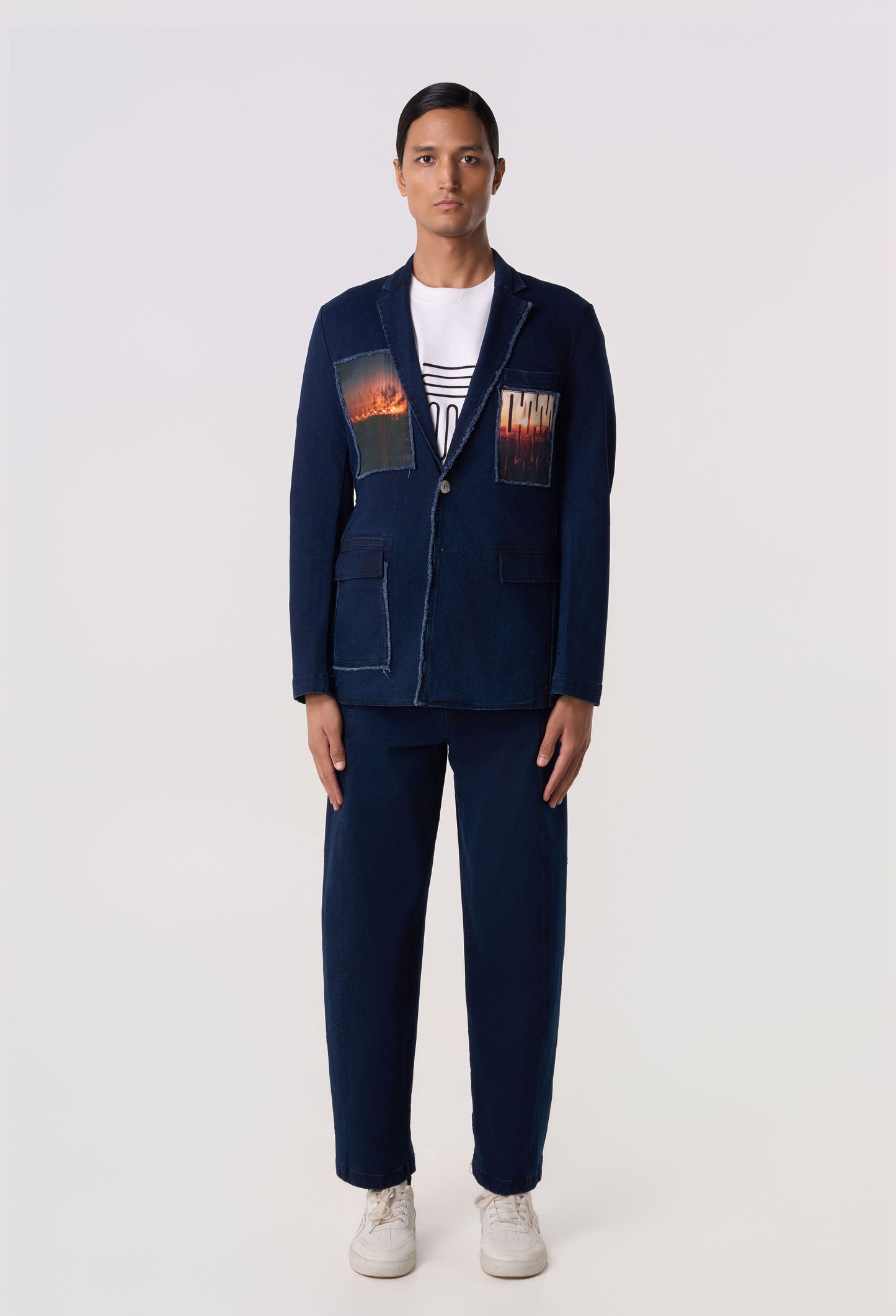 After-Hours Graphic Blazer