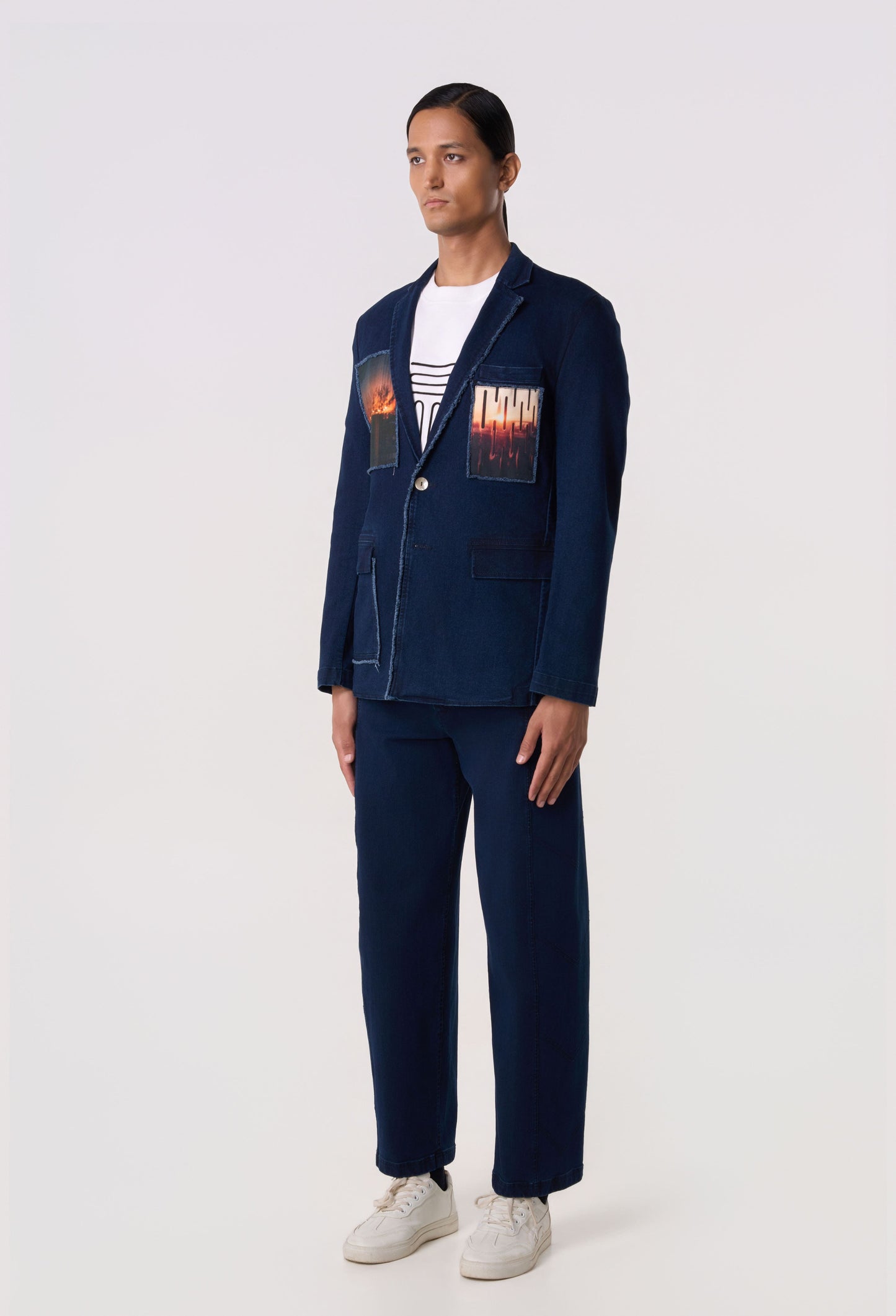 After-Hours Graphic Blazer