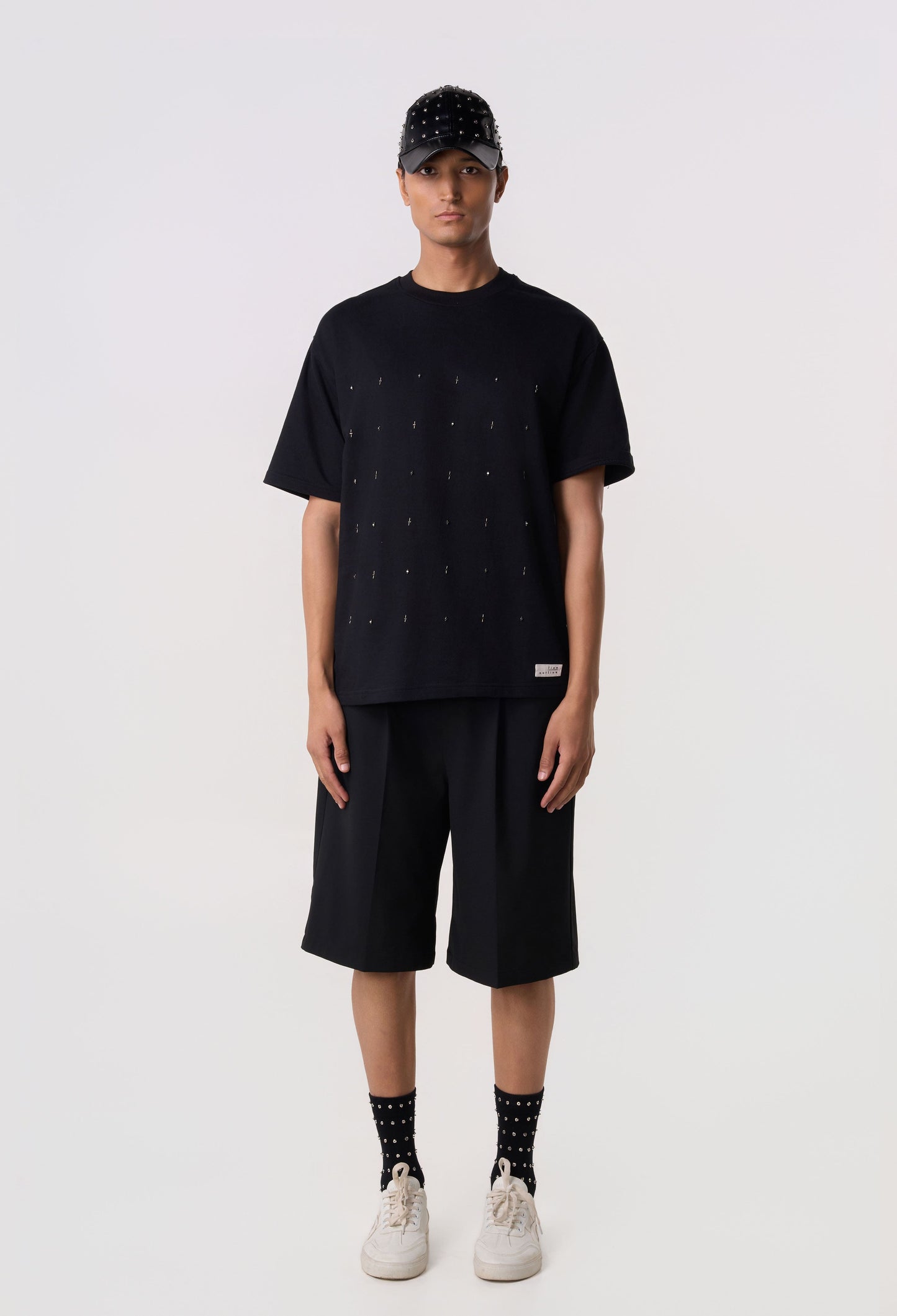 Axis Pleat Wide Shorts