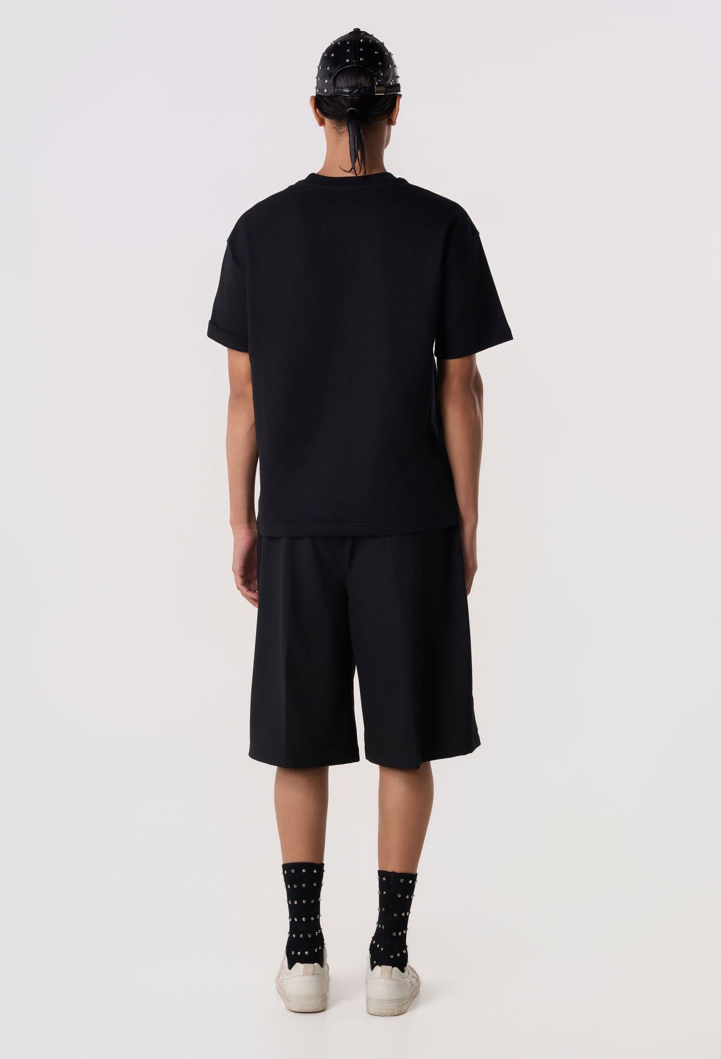 Axis Pleat Wide Shorts