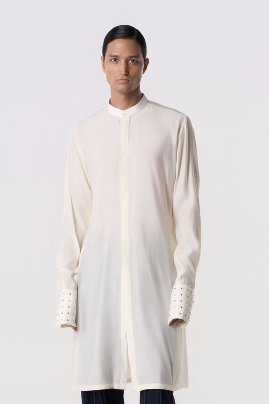 Beaded Node Kurta
