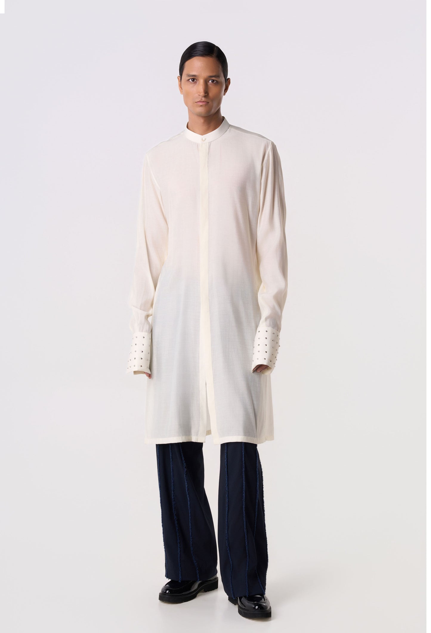 Beaded Node Kurta