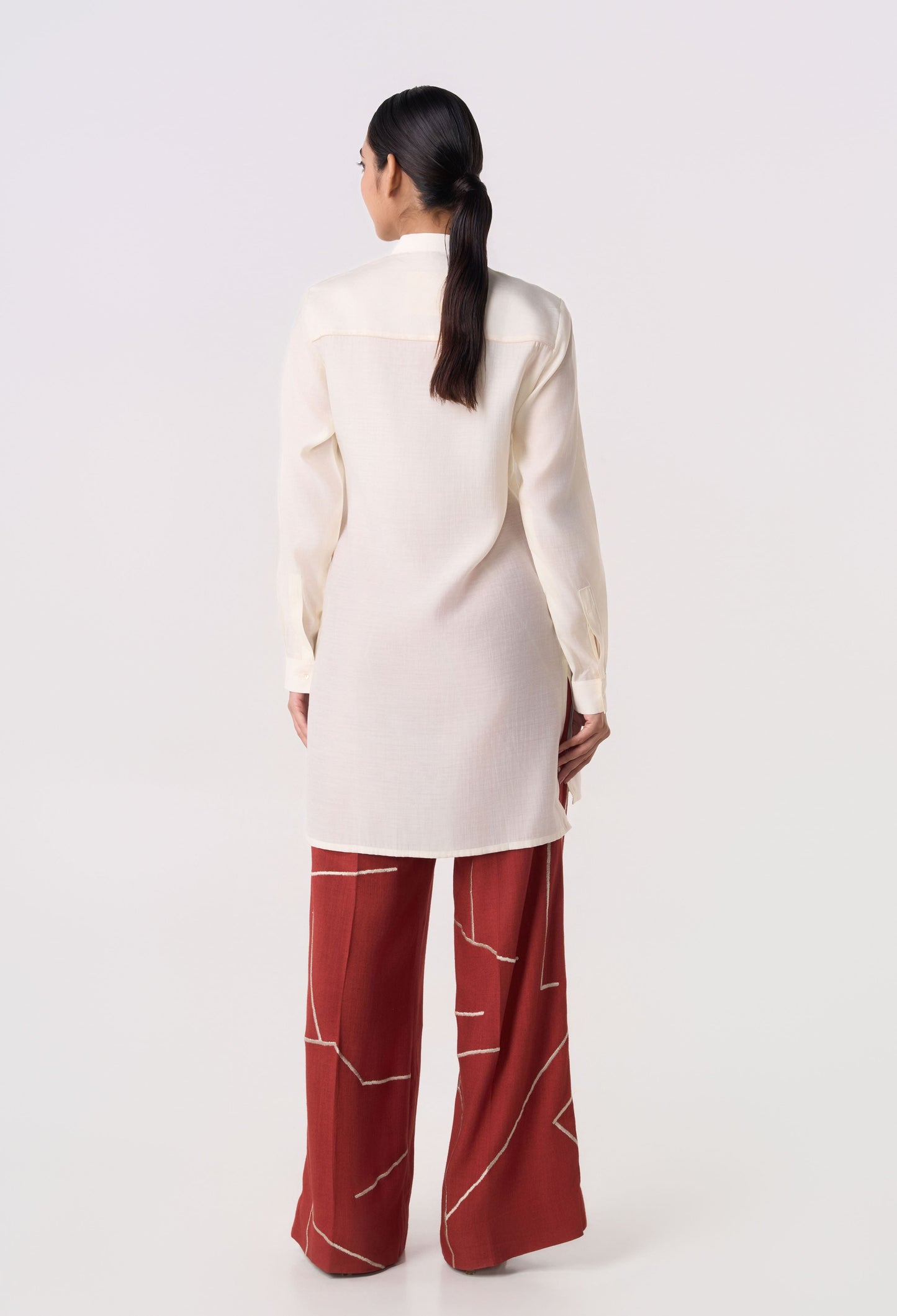 Beaded Node Kurta