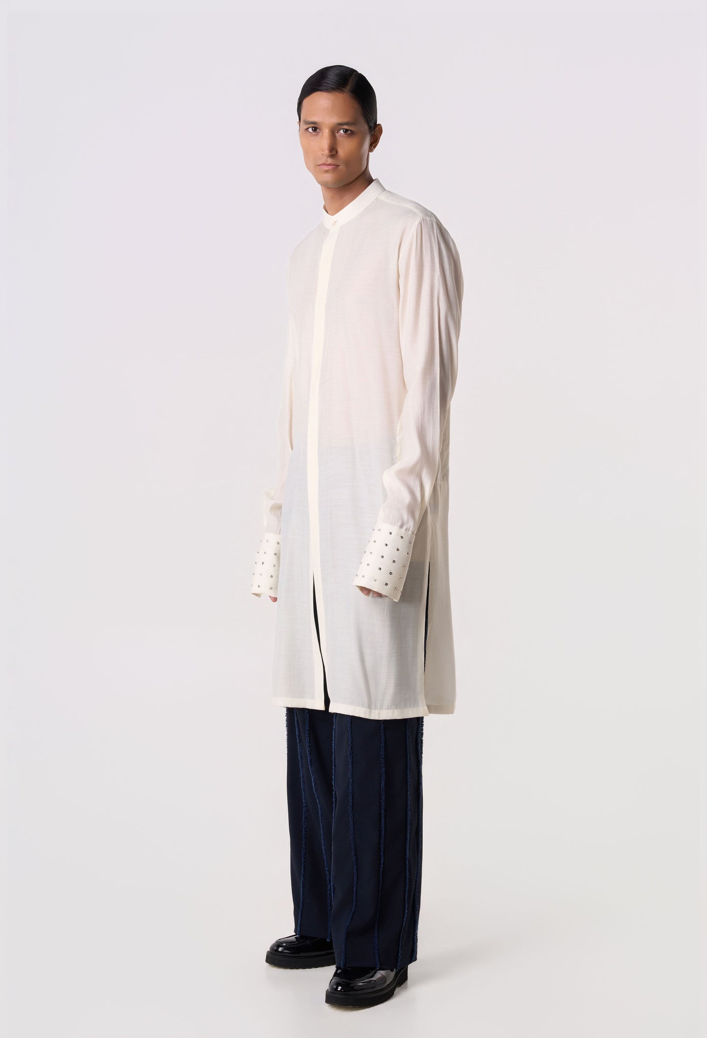 Beaded Node Kurta