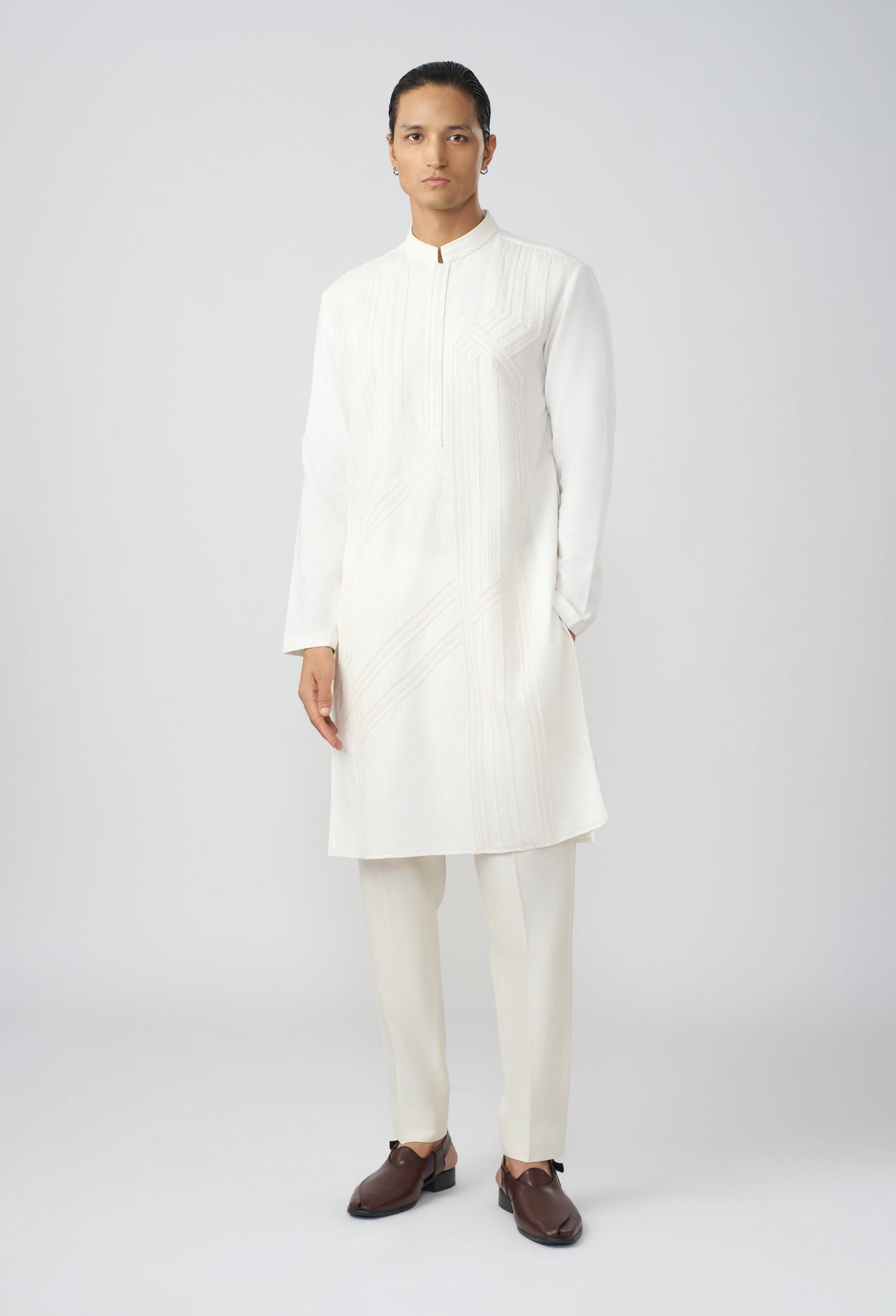 Carriageway Kurta - Off White