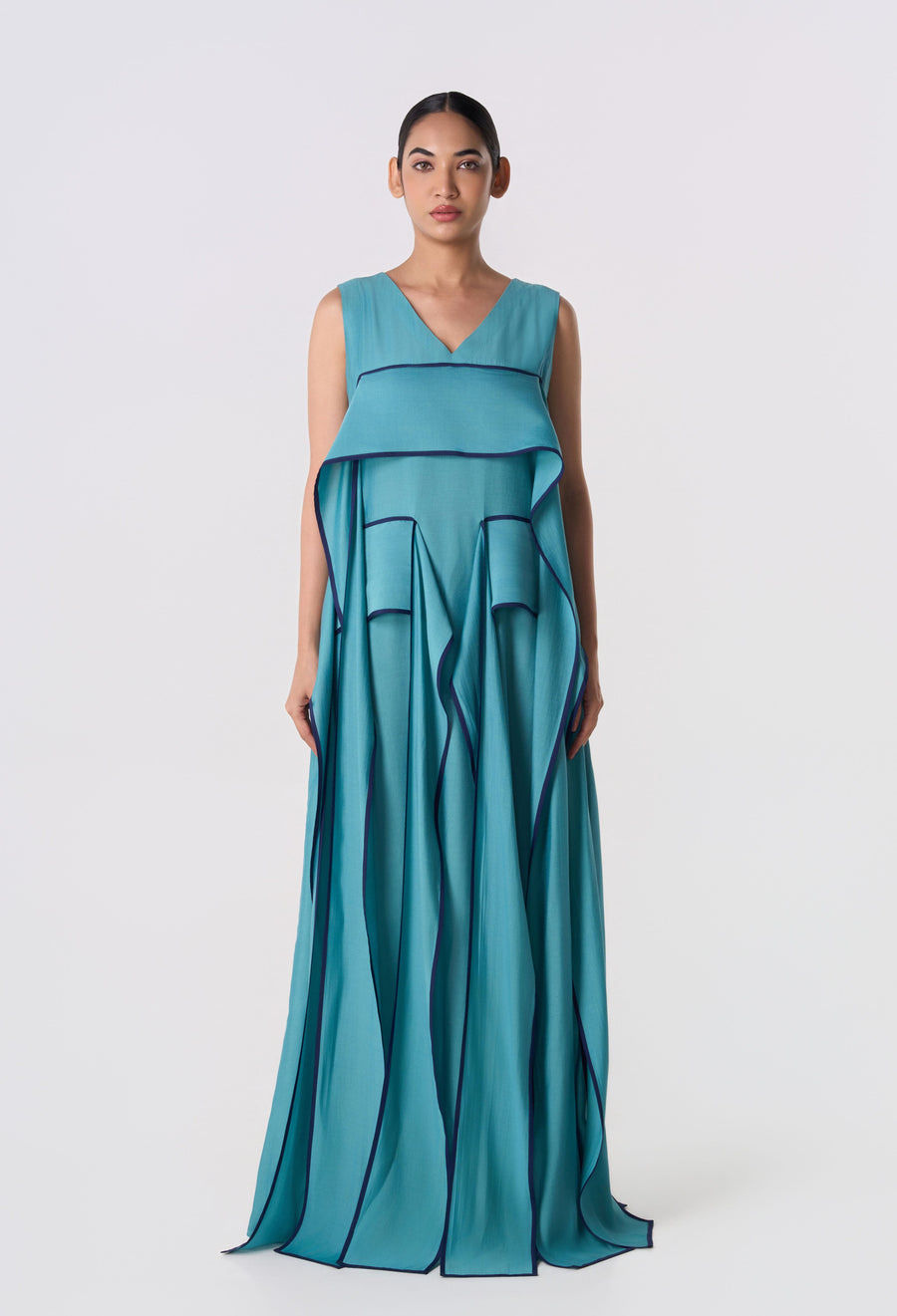 Cascading Outline Dress