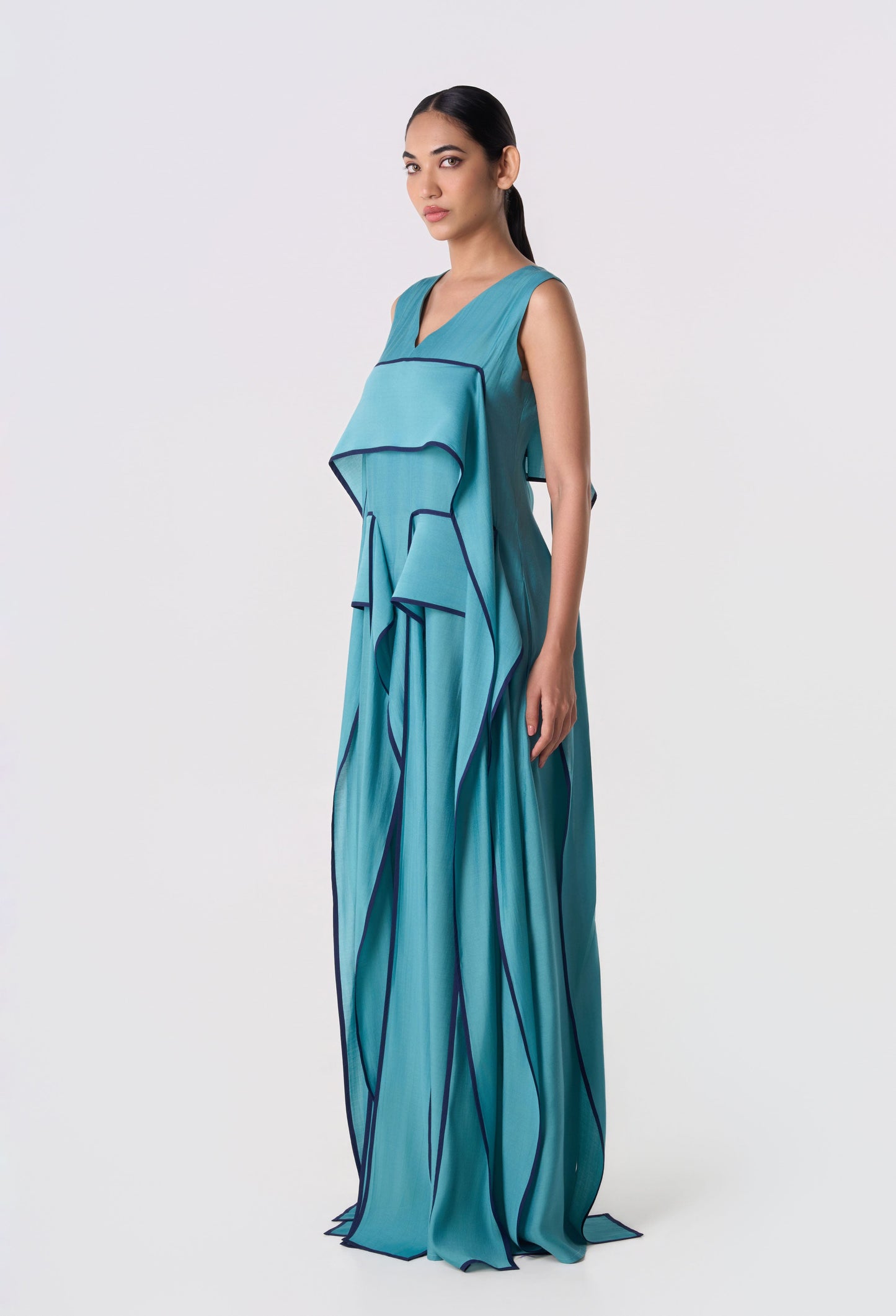 Cascading Outline Dress